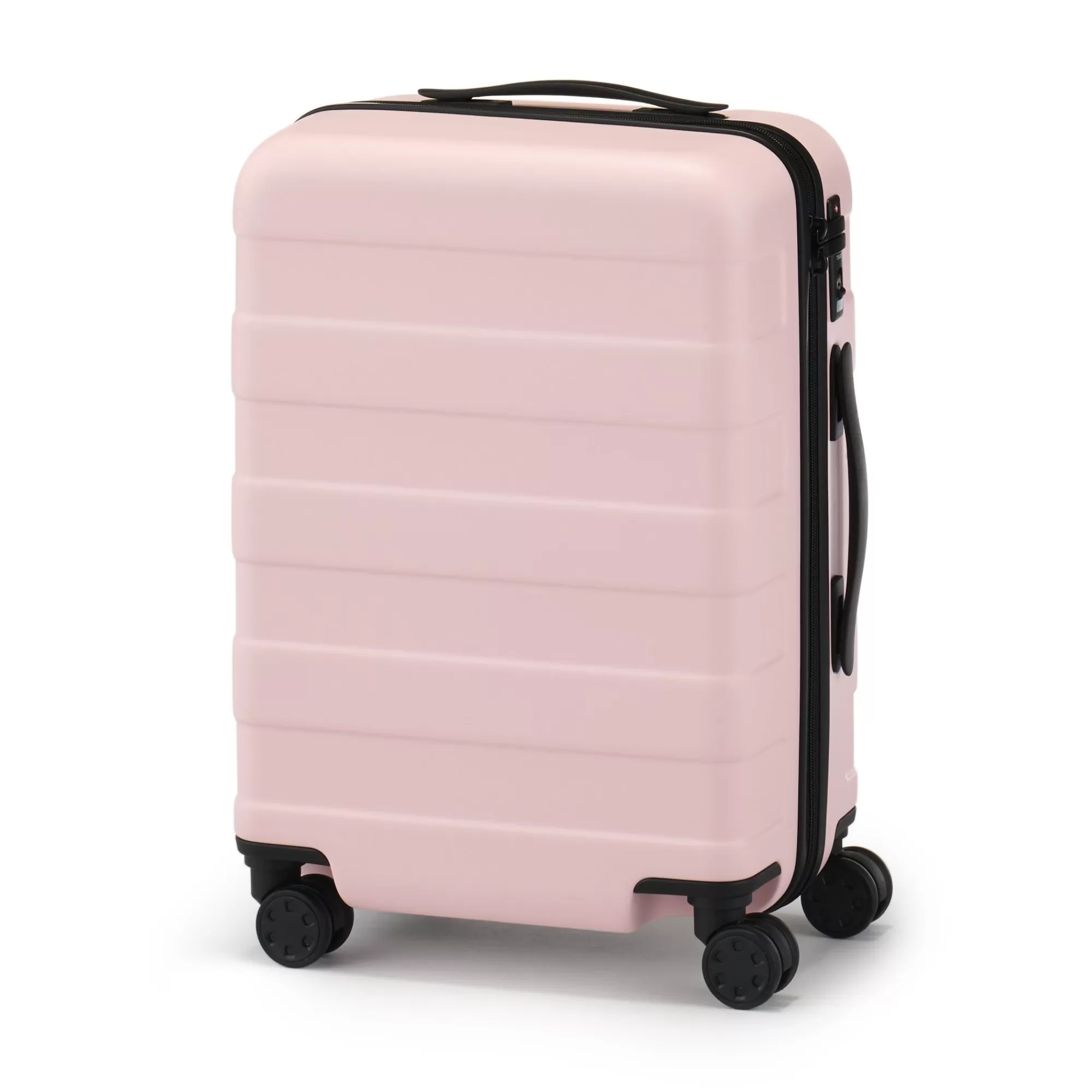 MUJI Adjustable Handle Hard Shell Suitcase 36L | Carry-On Light Pink Cheap