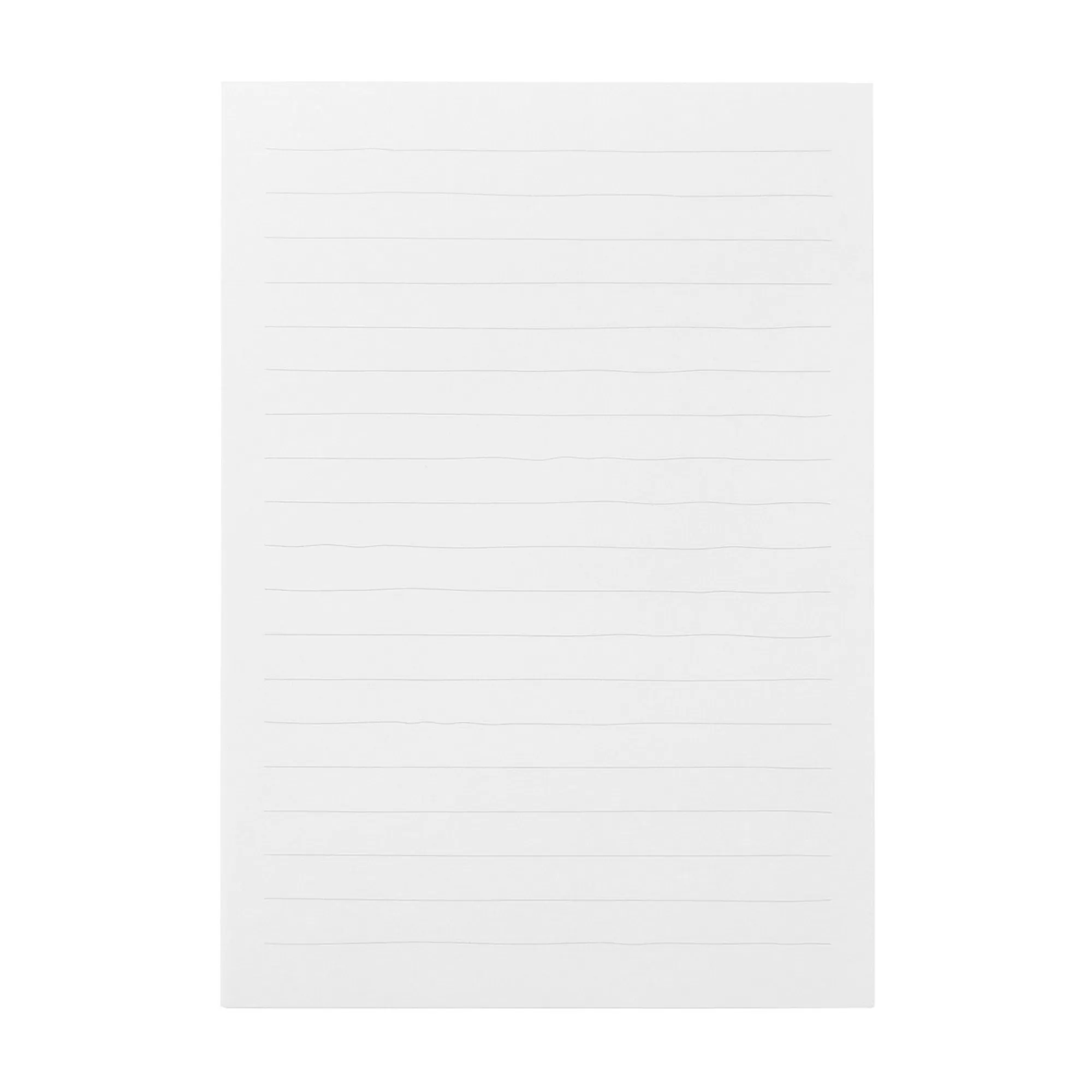 MUJI Bamboo Letter Paper A5 - 15 Sheets - White Clearance