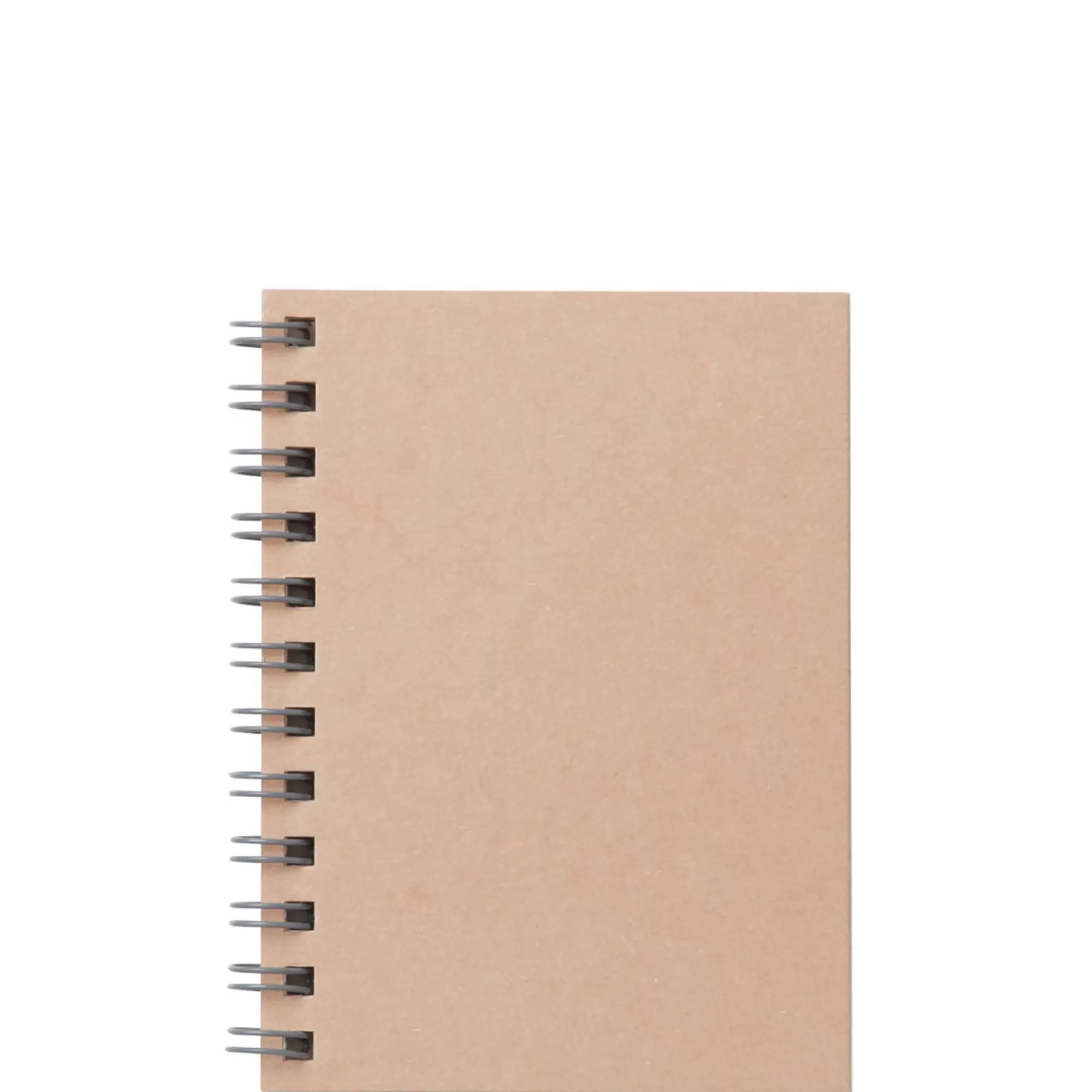 MUJI Beige Double Ring Lined Notebook Discount