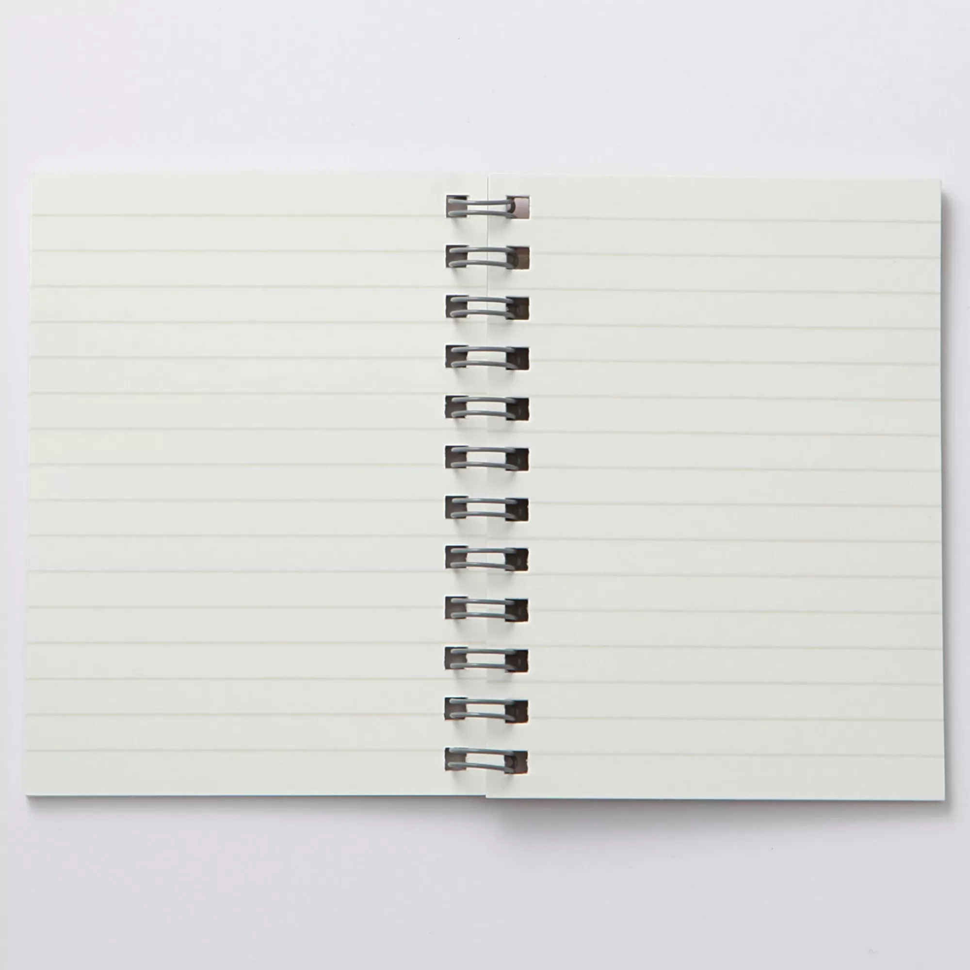 MUJI Beige Double Ring Lined Notebook Discount