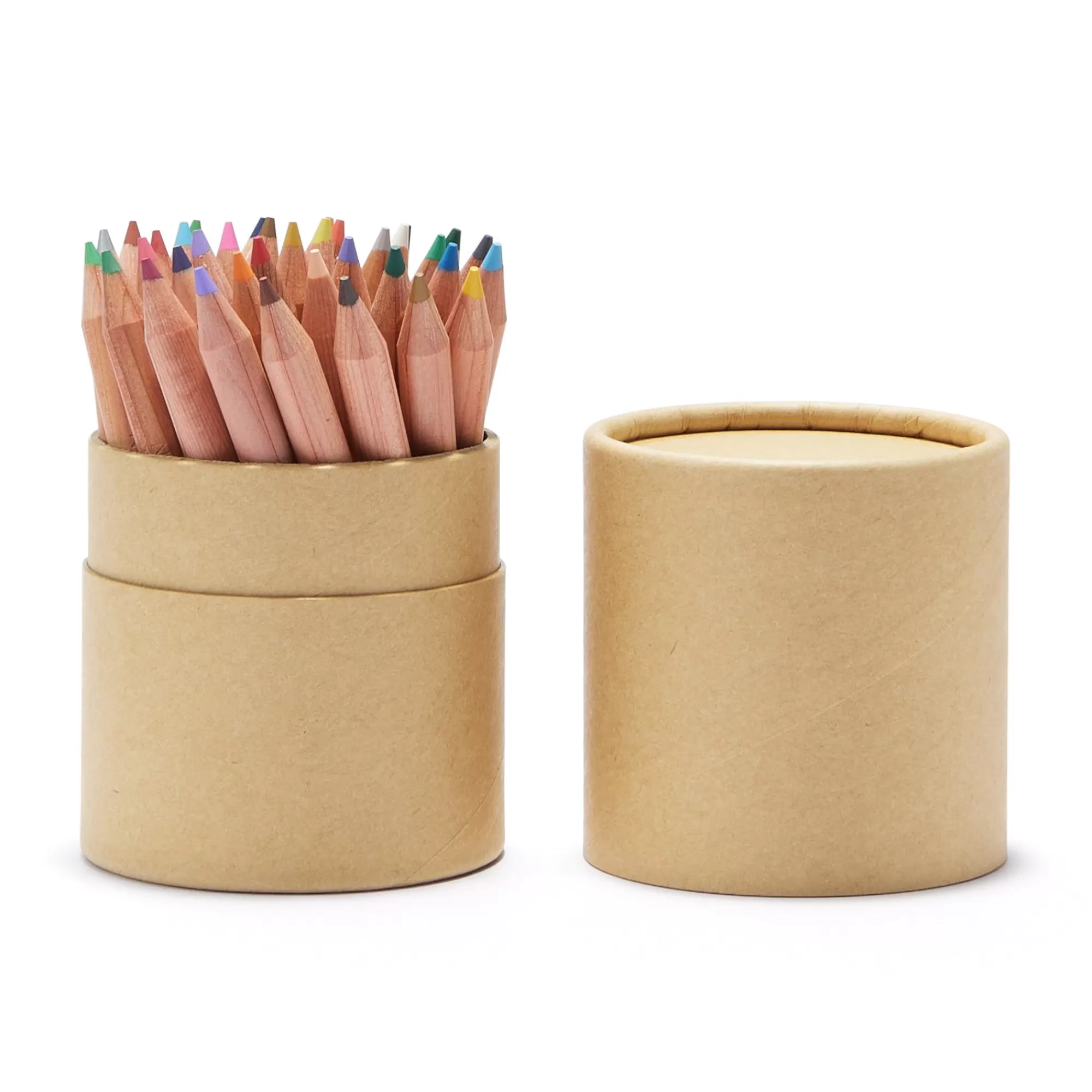 MUJI Color Pencils With Paper Tube New