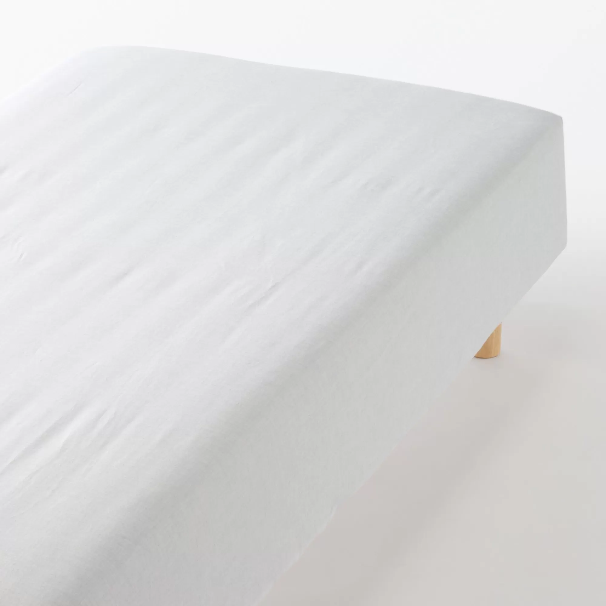 MUJI Cotton Flannel Fitted Sheet New