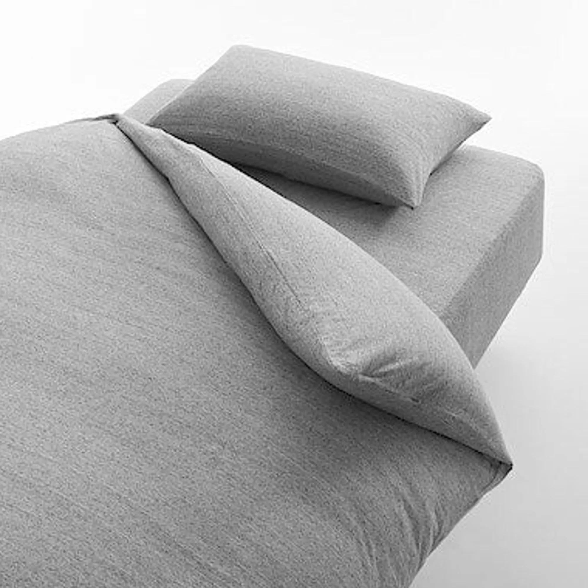 MUJI Cotton Jersey Fitted Sheet Cheap