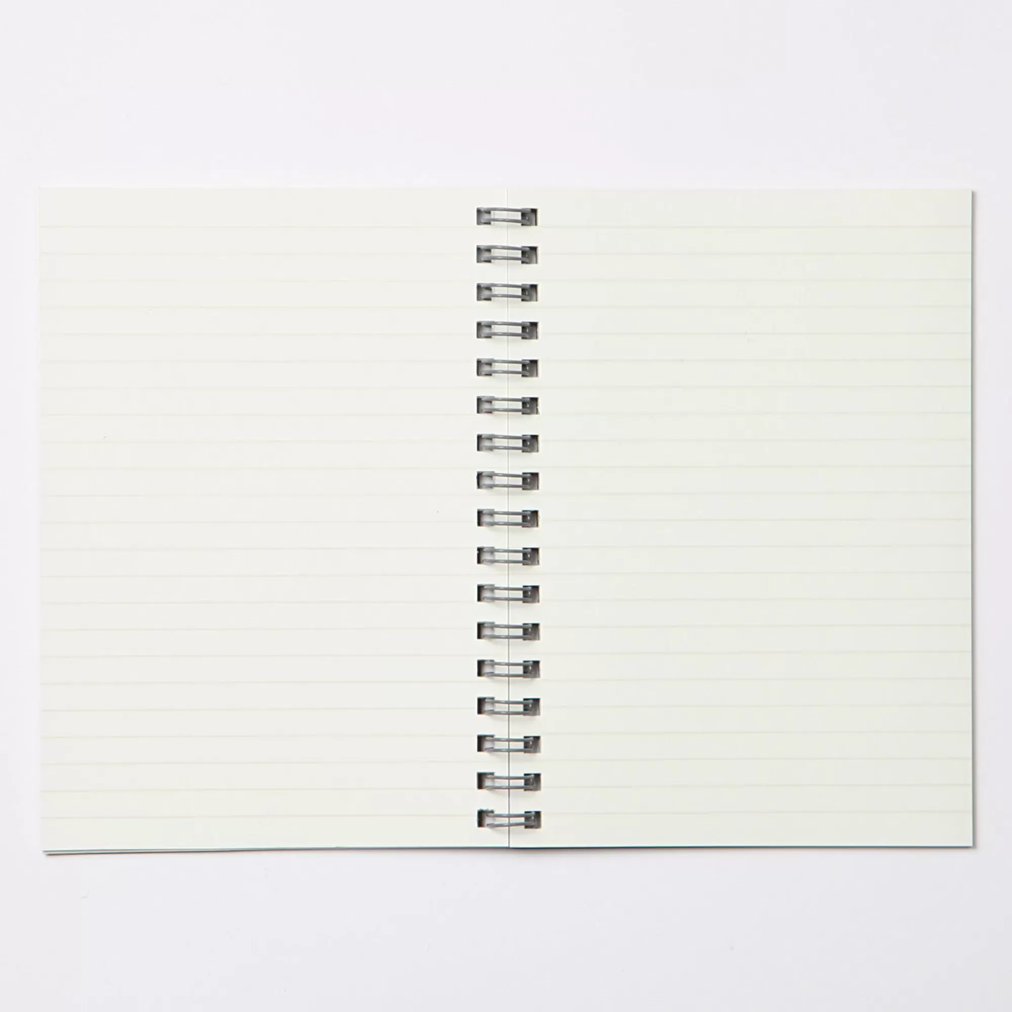 MUJI Dark Gray Double Ring Lined Notebook Cheap