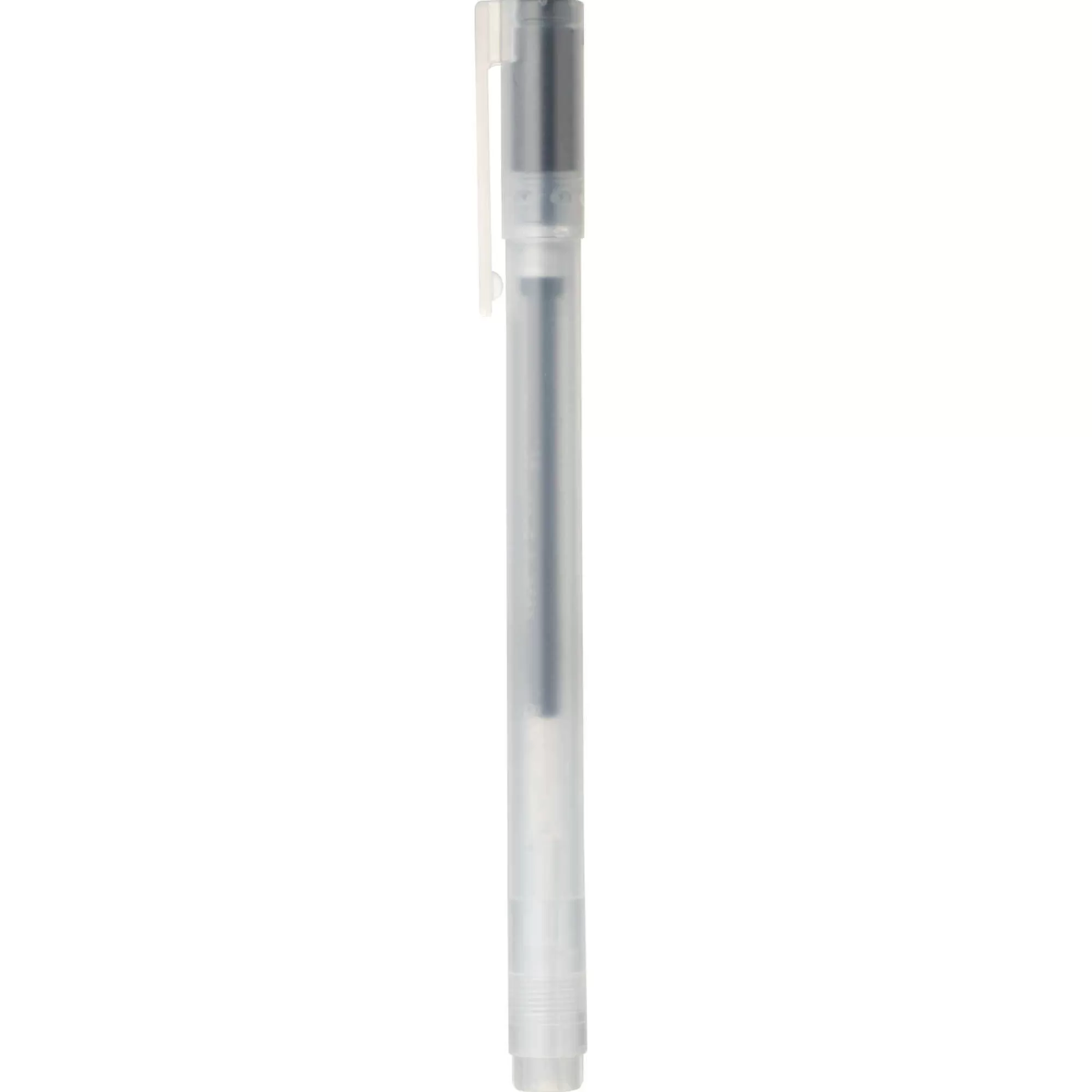 MUJI Gel Ink Cap Type Ballpoint Pen 0.38Mm 10 Pieces Set Black Fashion