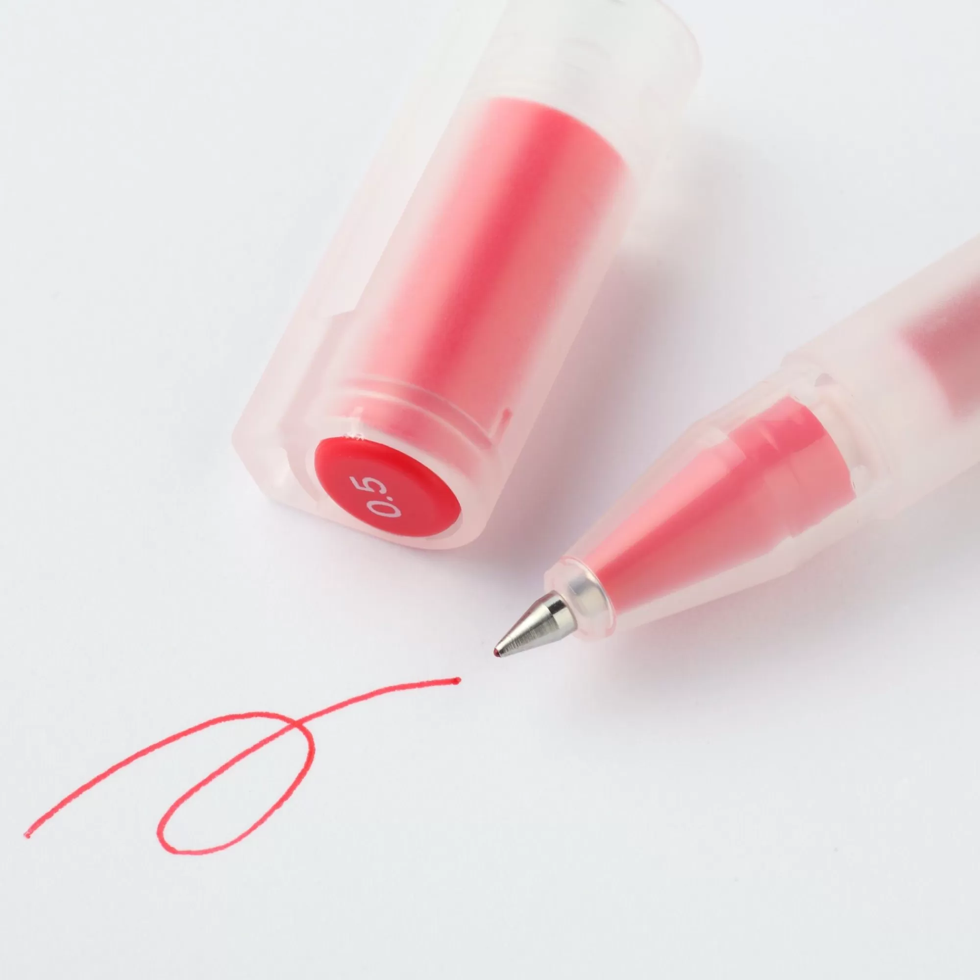 MUJI Gel Ink Cap Type Ballpoint Pen 0.5Mm Clearance
