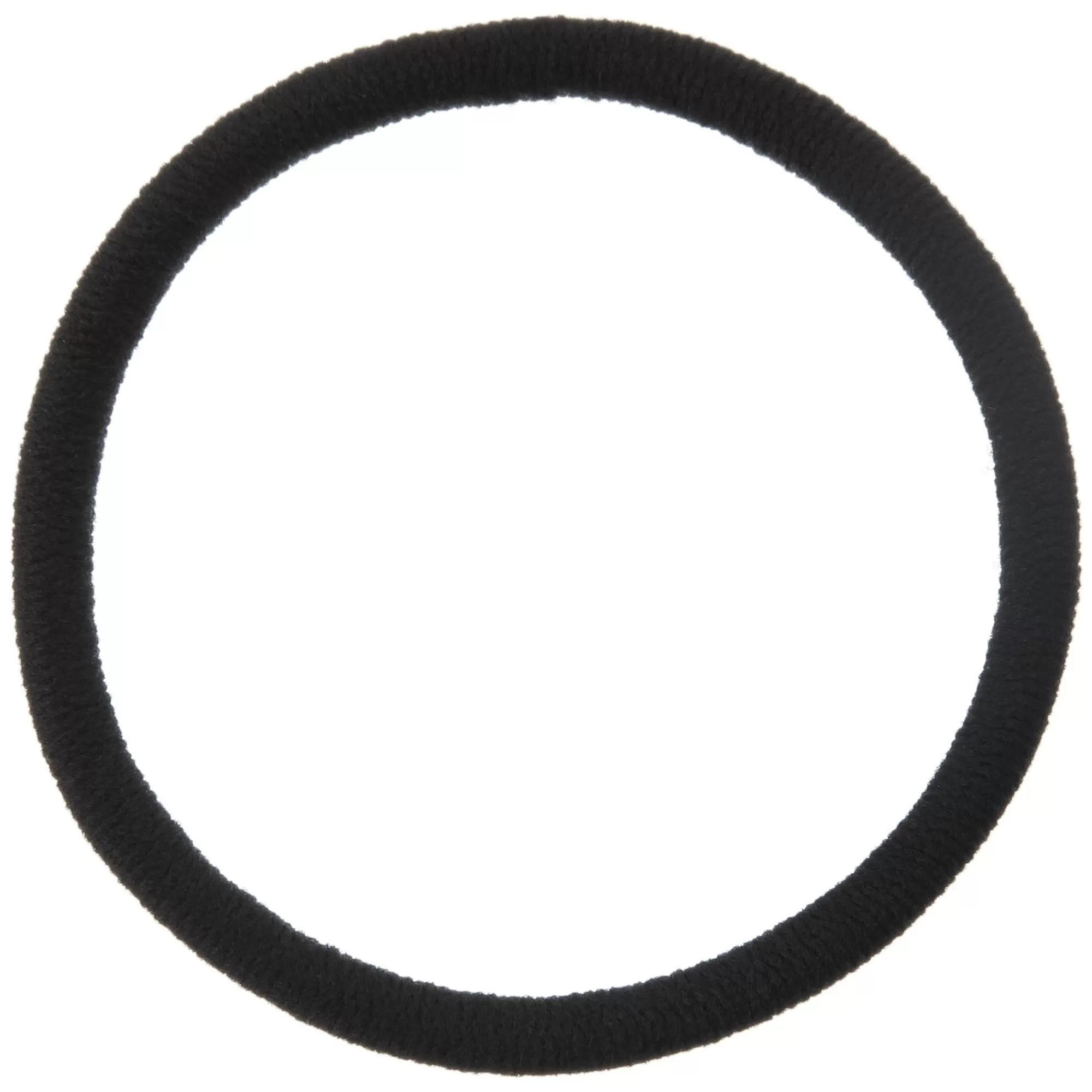 MUJI Hair Rubber Band Black Thick 1Pc Store