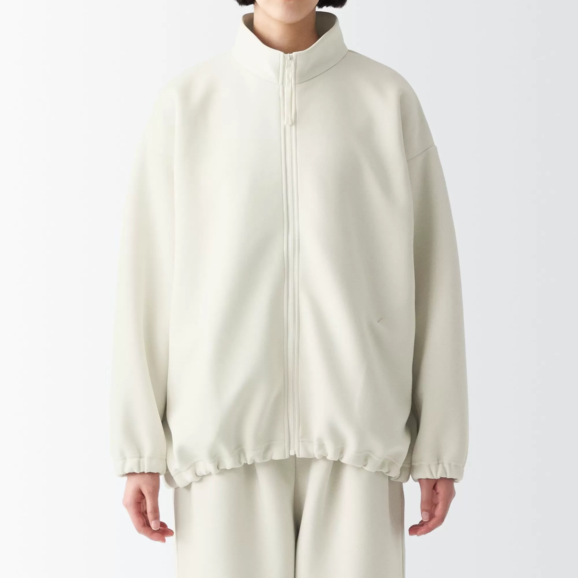 MUJI Labo Unisex Double Knitted Sweatshirt Blouson Shop