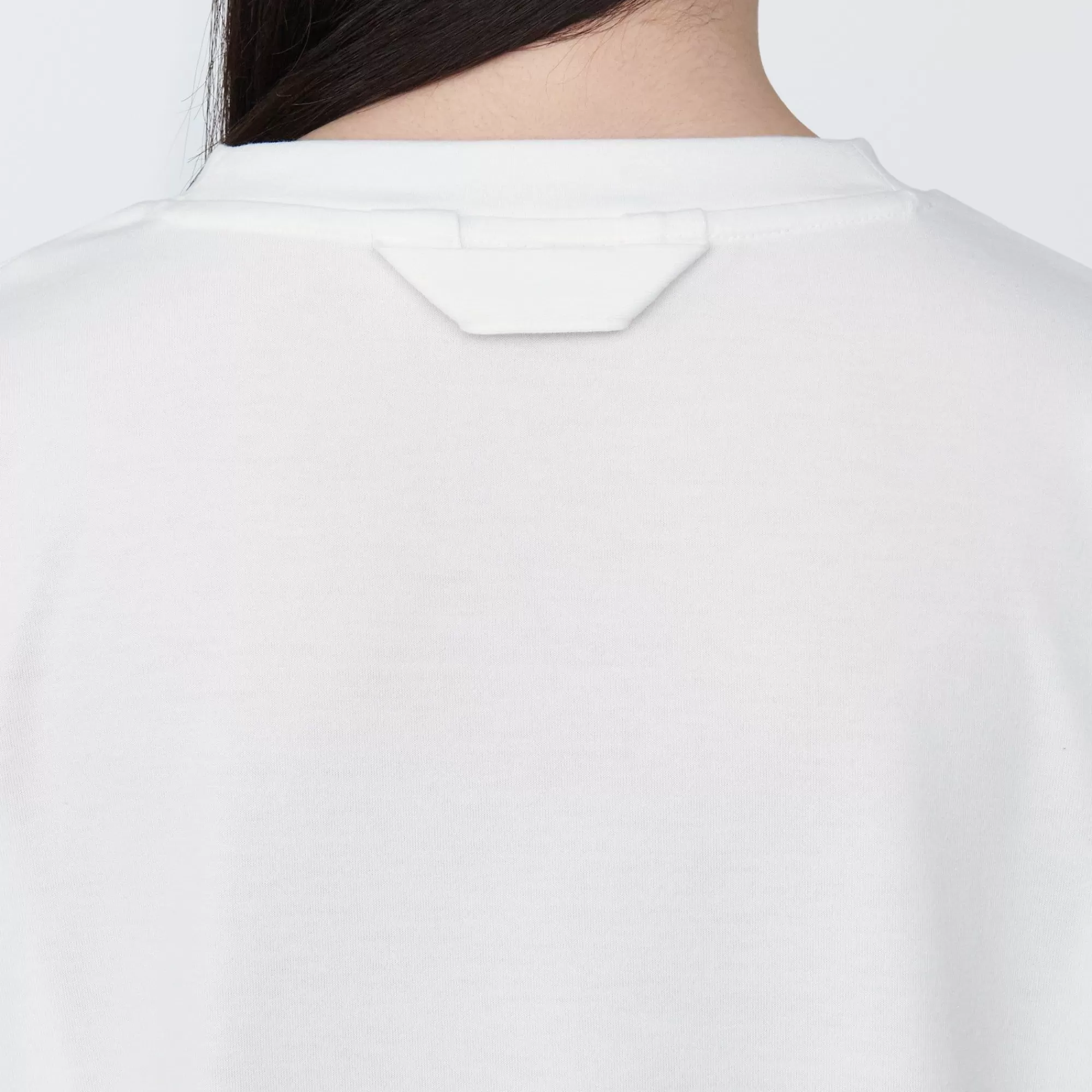 MUJI Labo Unisex Easy-Clean Quick Dry Crew Neck Long Sleeve T-Shirt Fashion