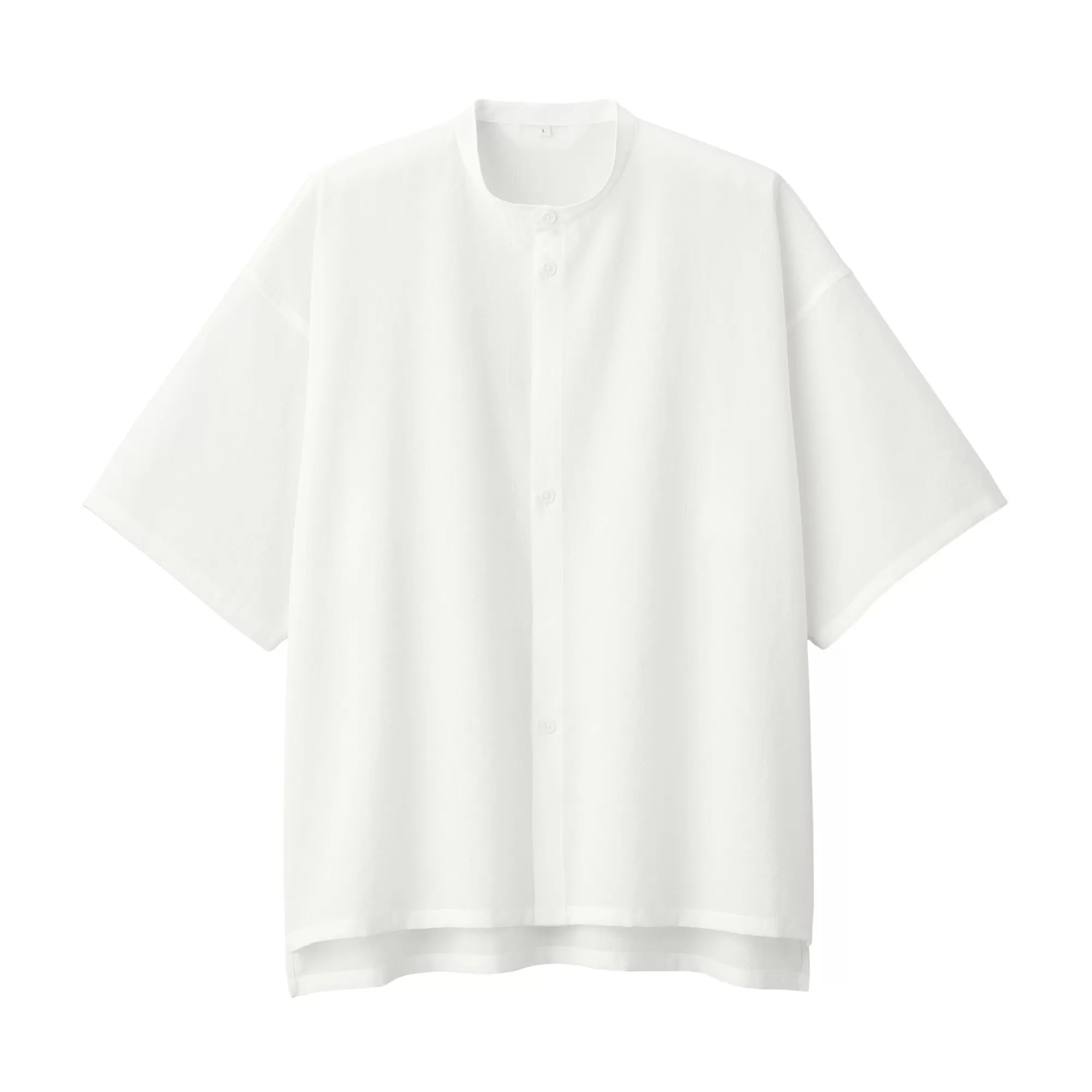 MUJI Labo Unisex Easy-Clean Short Sleeve Shirt New