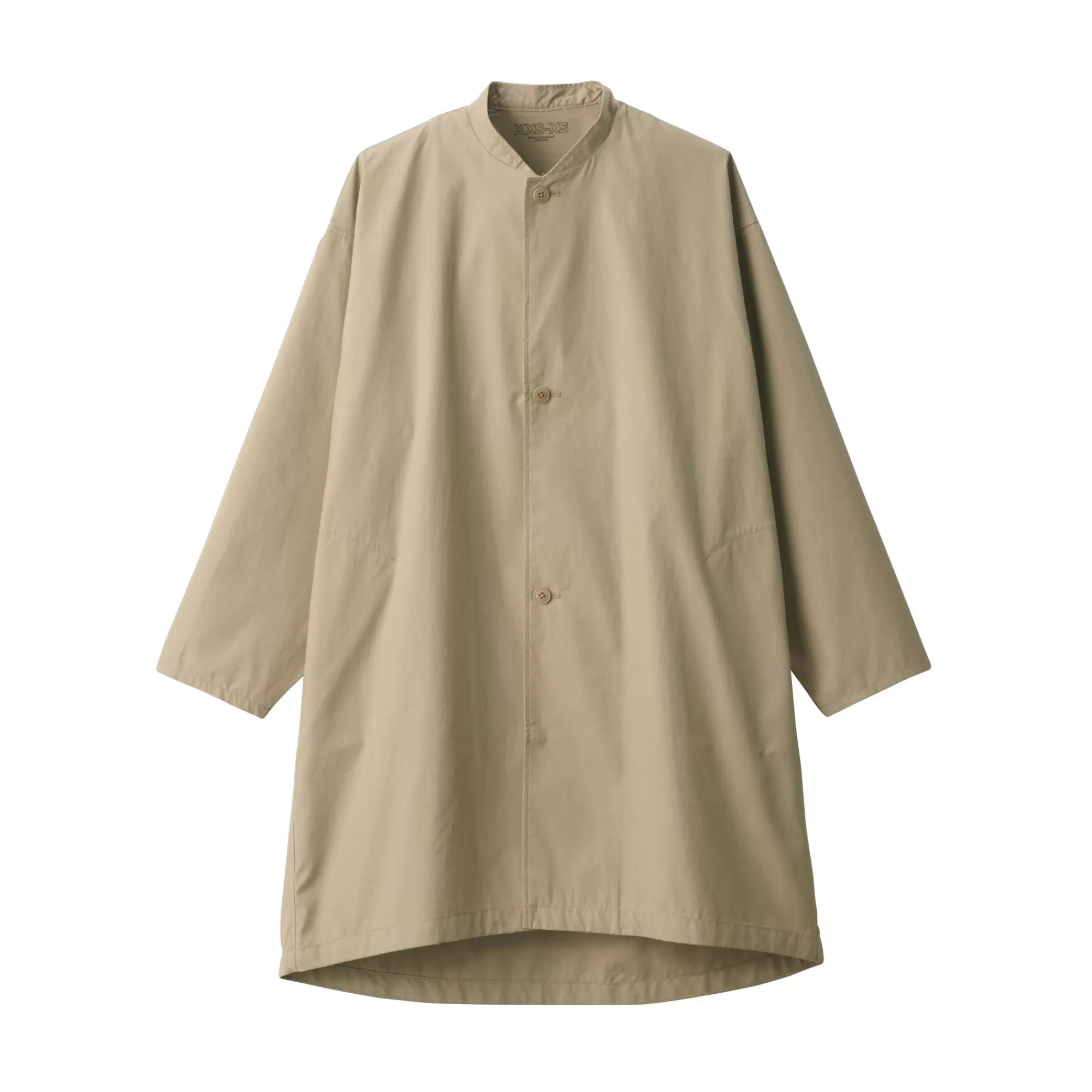 MUJI Labo Unisex High Density Stand Collar Coat Best