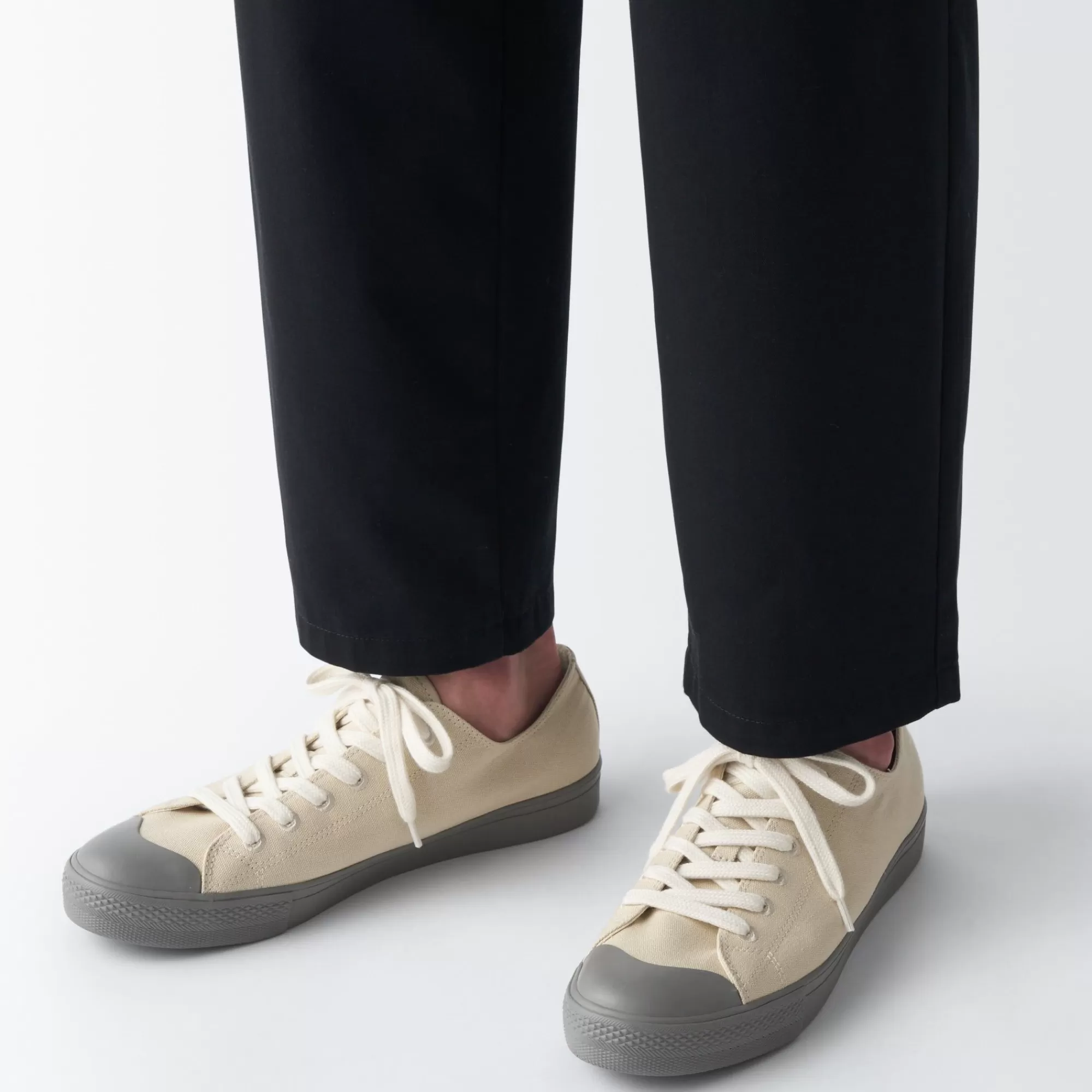 MUJI Less Tiring Sneakers Light Beige Cheap