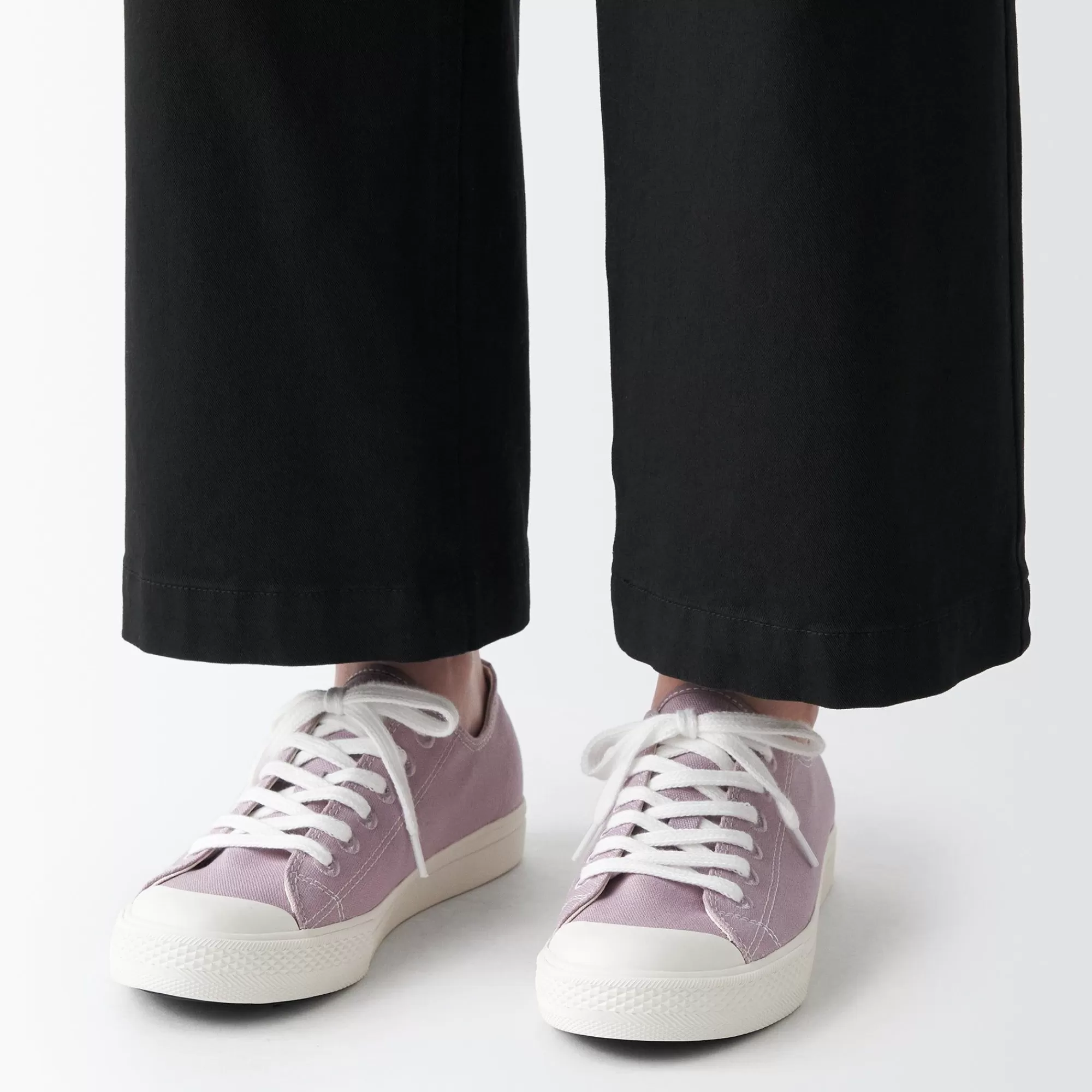 MUJI Less Tiring Sneakers Light Purple Best