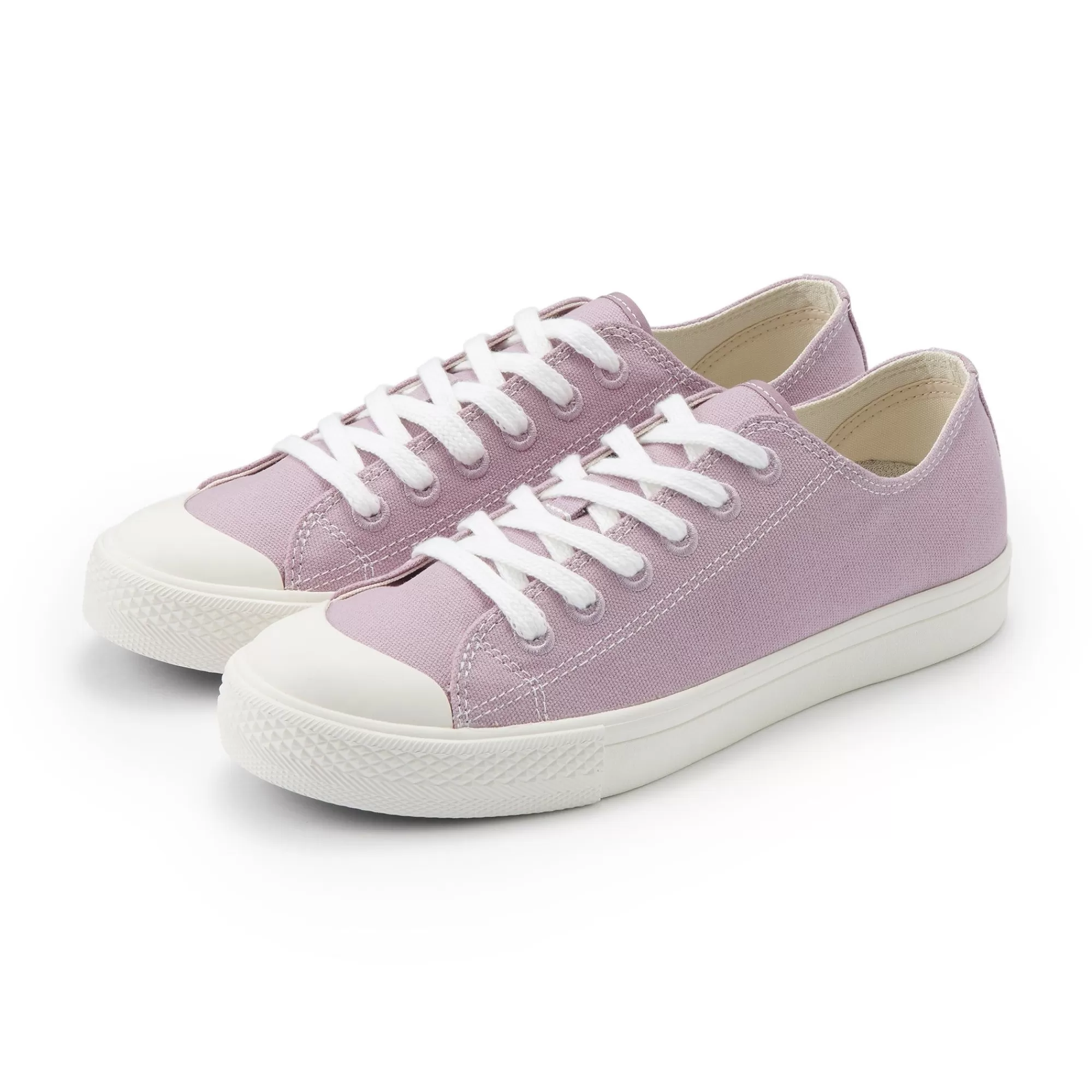 MUJI Less Tiring Sneakers Light Purple Best