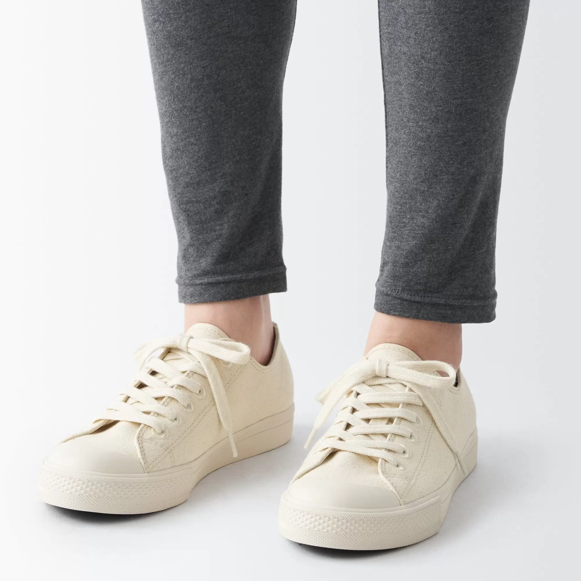 MUJI Less Tiring Sneakers Natural Flash Sale