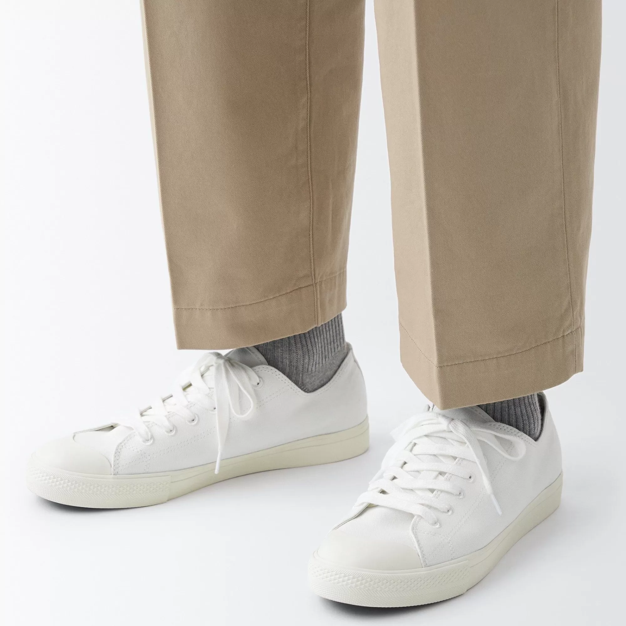 MUJI Less Tiring Sneakers Off White Sale