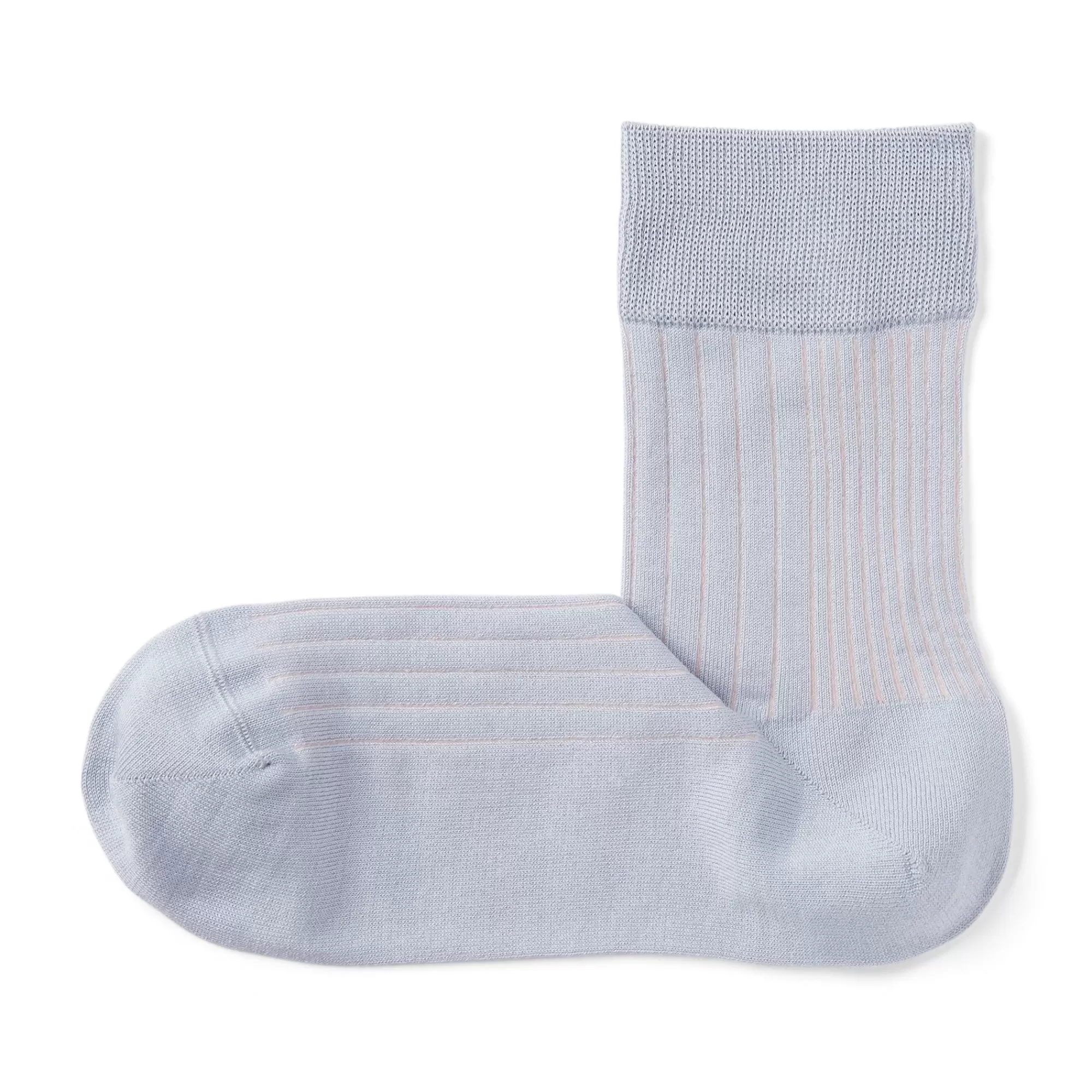 MUJI Lustrous Cotton Yarn Short Socks Best Sale