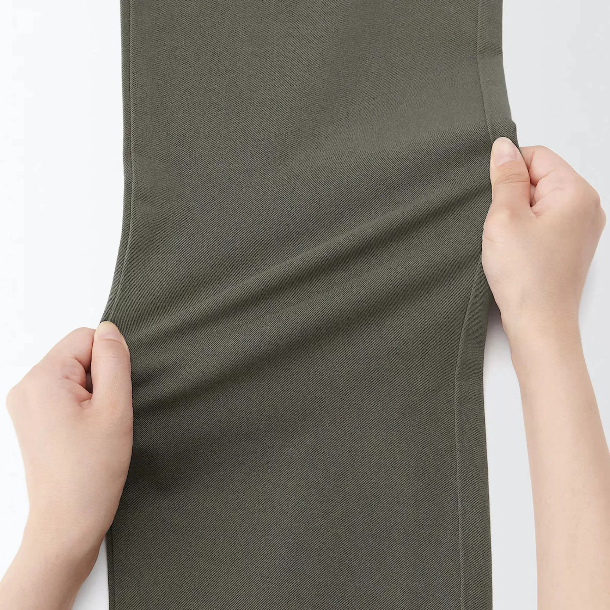 MUJI Men'S 4-Way Stretch Chino Slim Pants Inseam (L 30Inch / 76Cm) Best