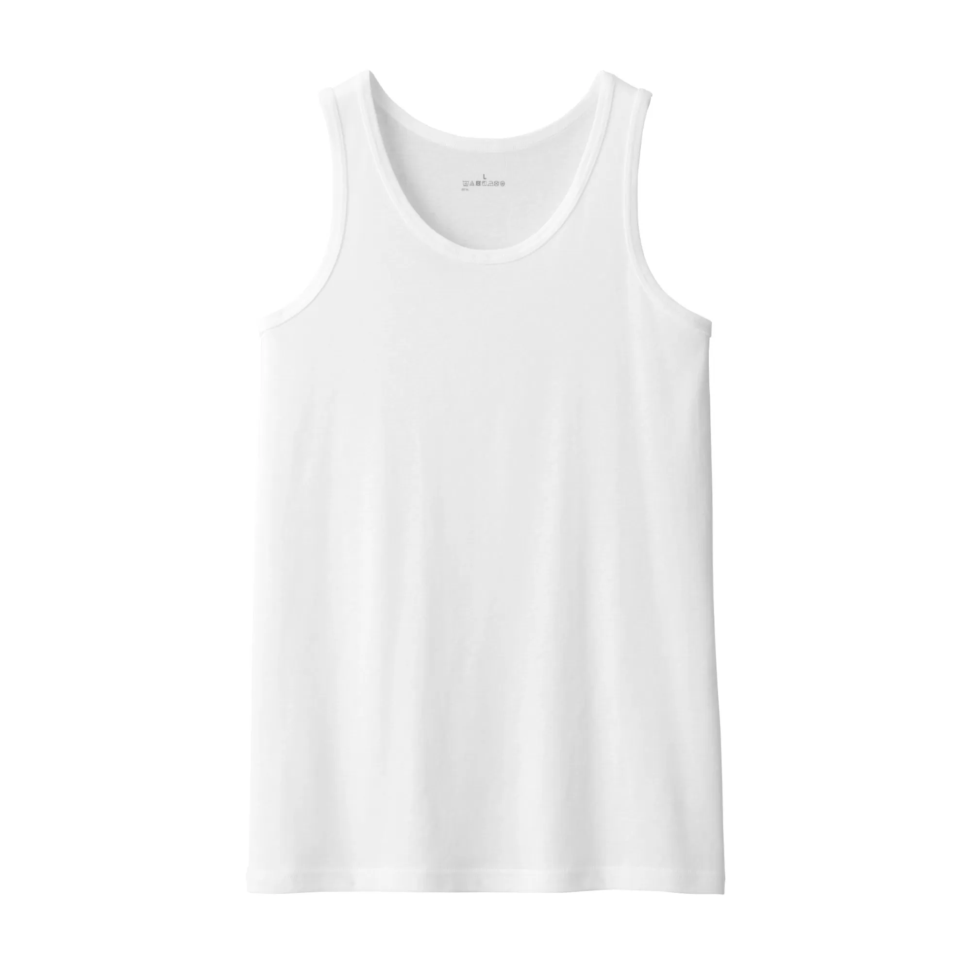 MUJI Men'S Breathable Cotton Tank Top Fashion