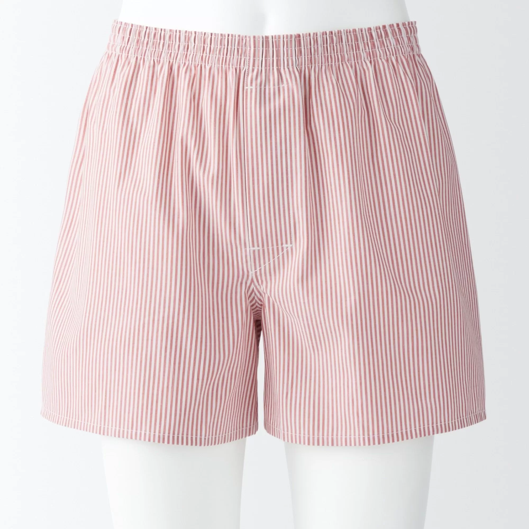 MUJI Men'S Cotton Broadcloth Front Open Trunks Fashion