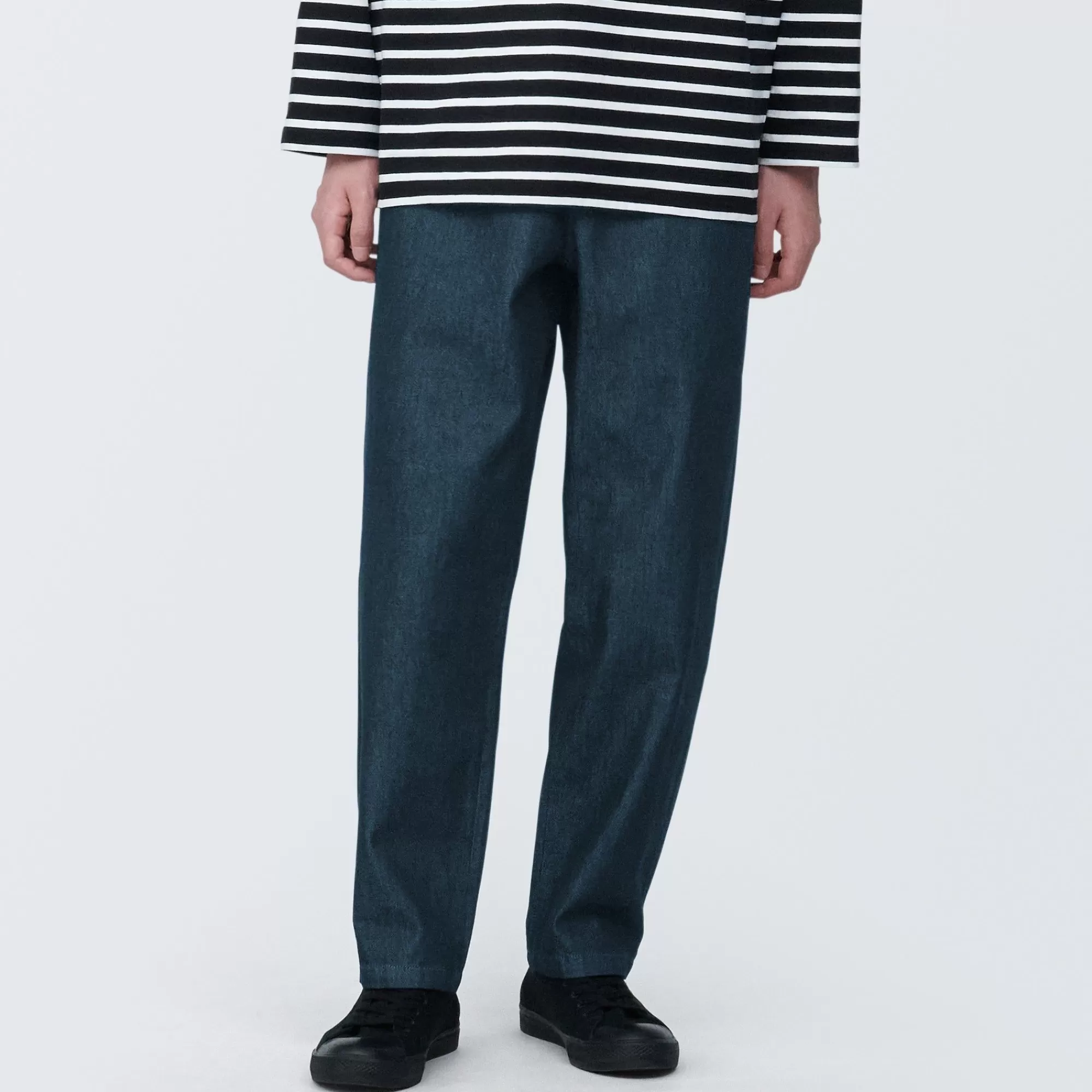 MUJI Men'S Denim Easy Pants Sale