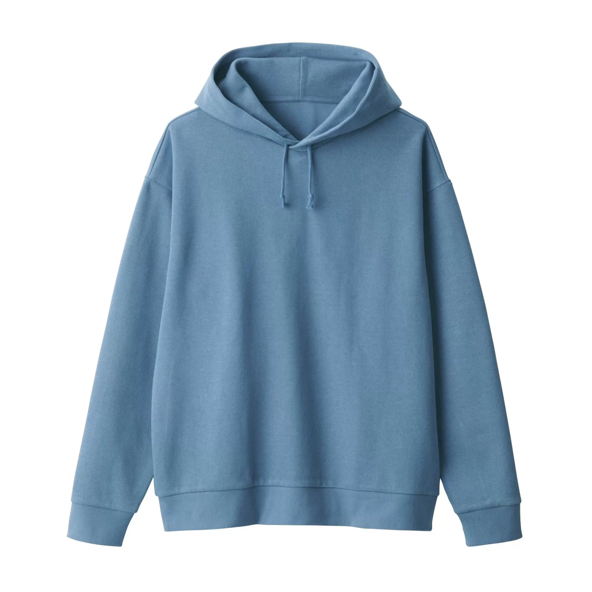 MUJI Men'S Double Knitted Pullover Hoodie Cheap