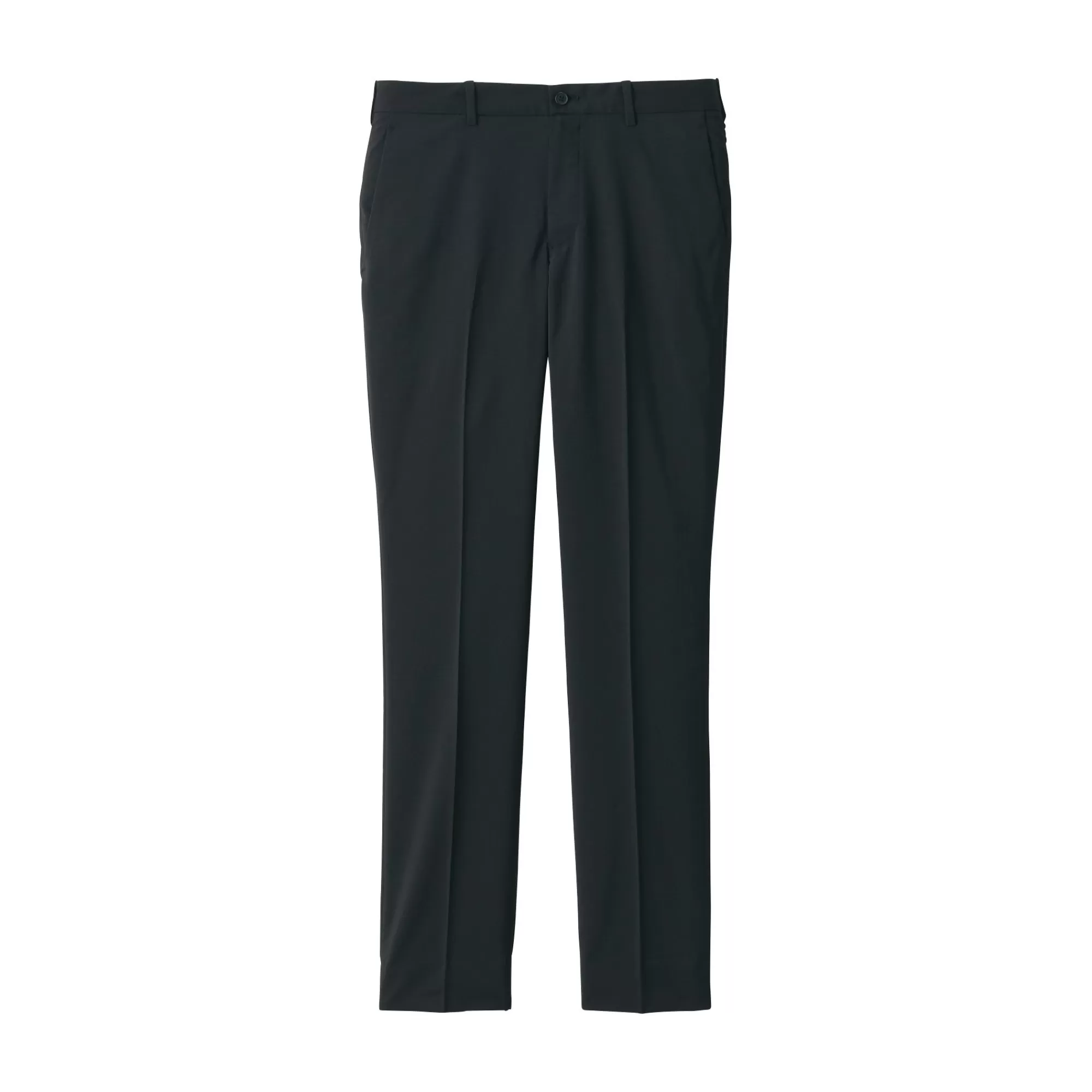 MUJI Men'S Easy Care Stretch No Tuck Pants Clearance