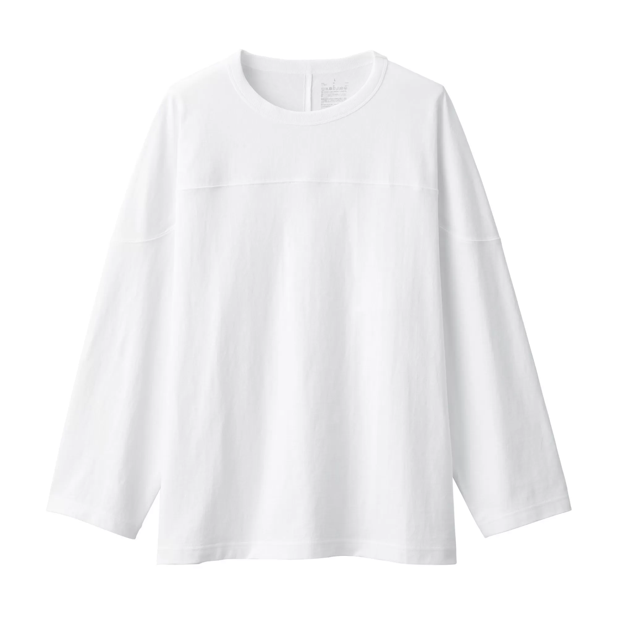 MUJI Men'S Football Style Heavyweight T-Shirt Clearance