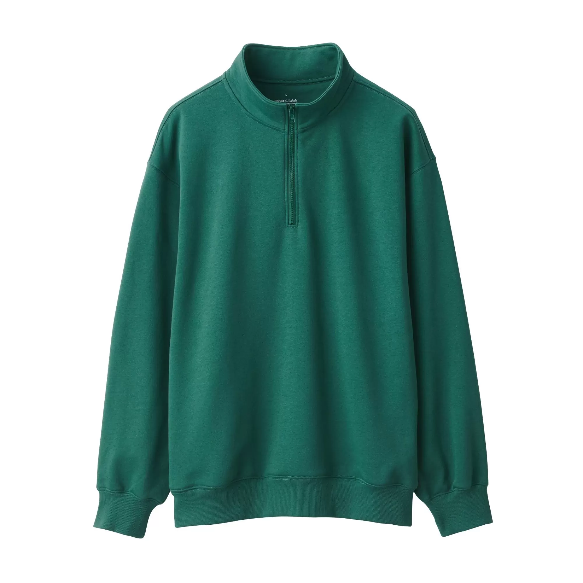 MUJI Men'S Half Zip Sweatshirt Hot