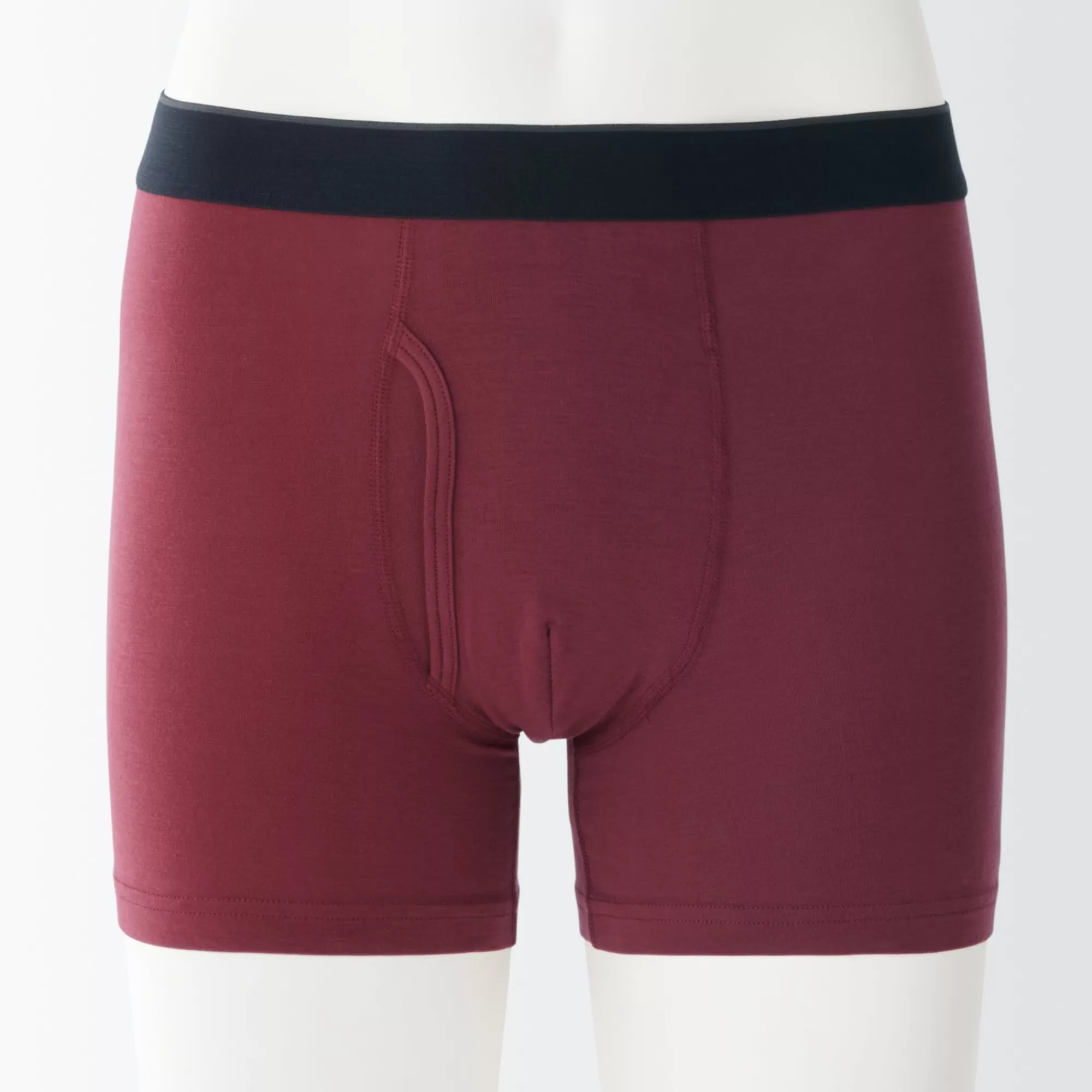 MUJI Men'S Lyocell Front Open Boxer Brief Store