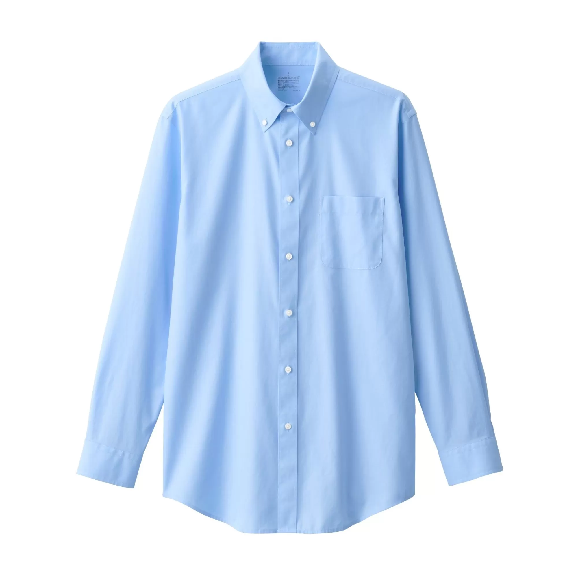 MUJI Men'S Non-Iron Button Down Shirt Best Sale