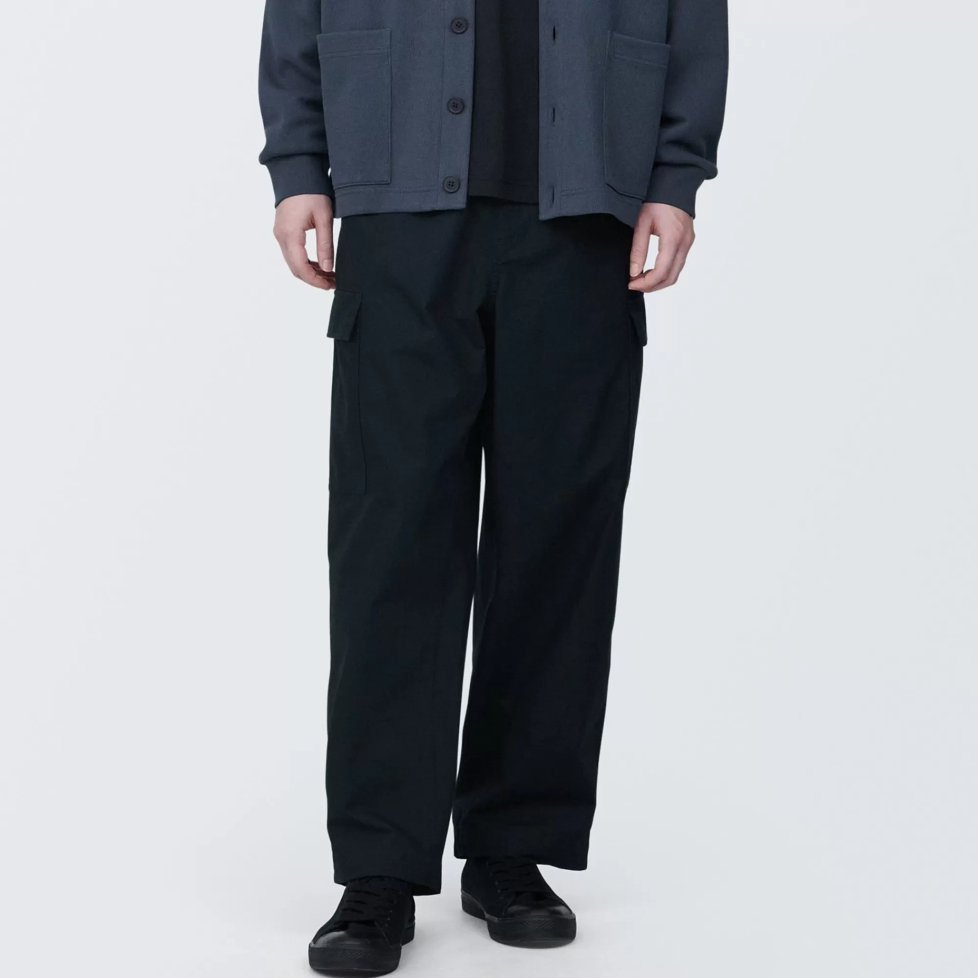 MUJI Men'S Ripstop Easy Cargo Pants Discount