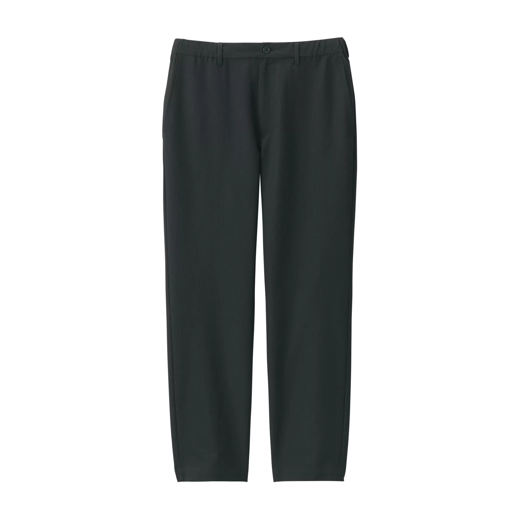 MUJI Men'S Seersucker Tapered Pants Cheap