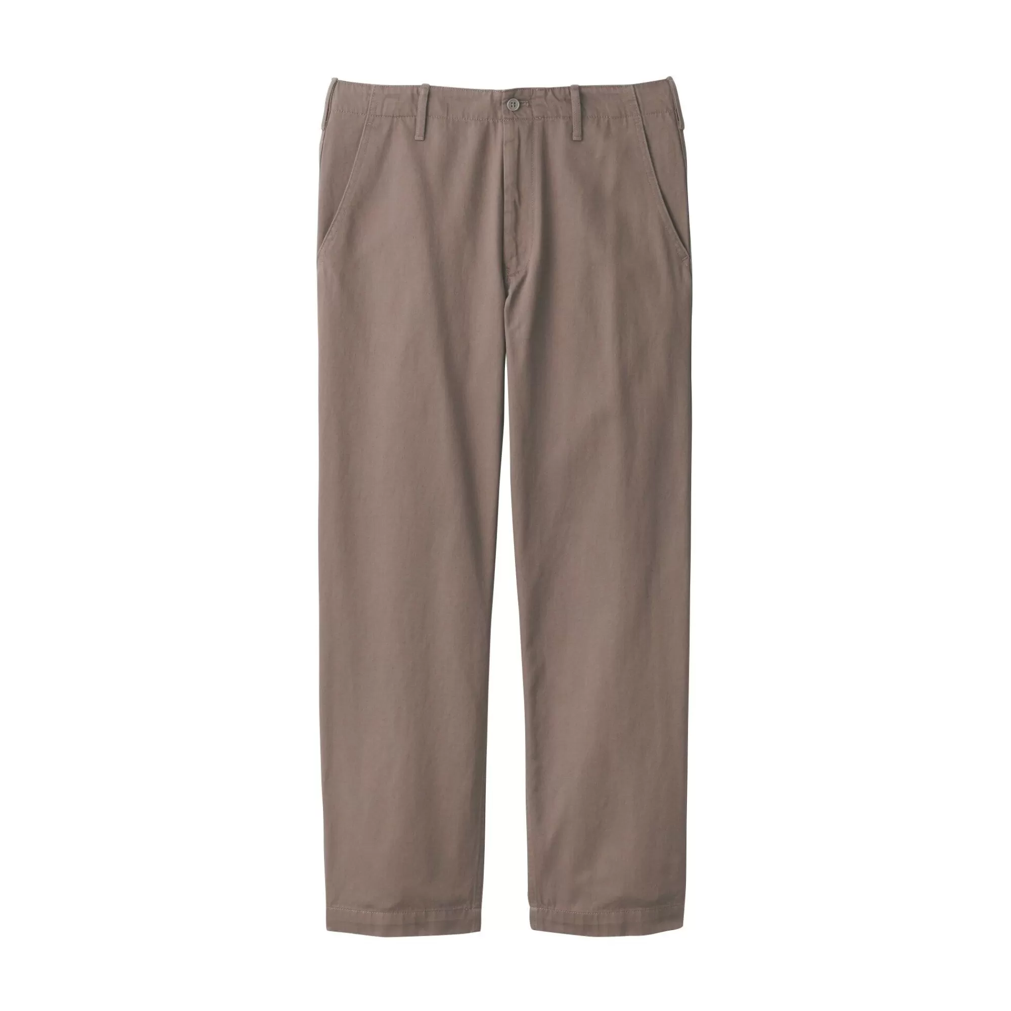 MUJI Men'S Slub Yarn Chino Regular Pants (L 30Inch / 76Cm) Discount