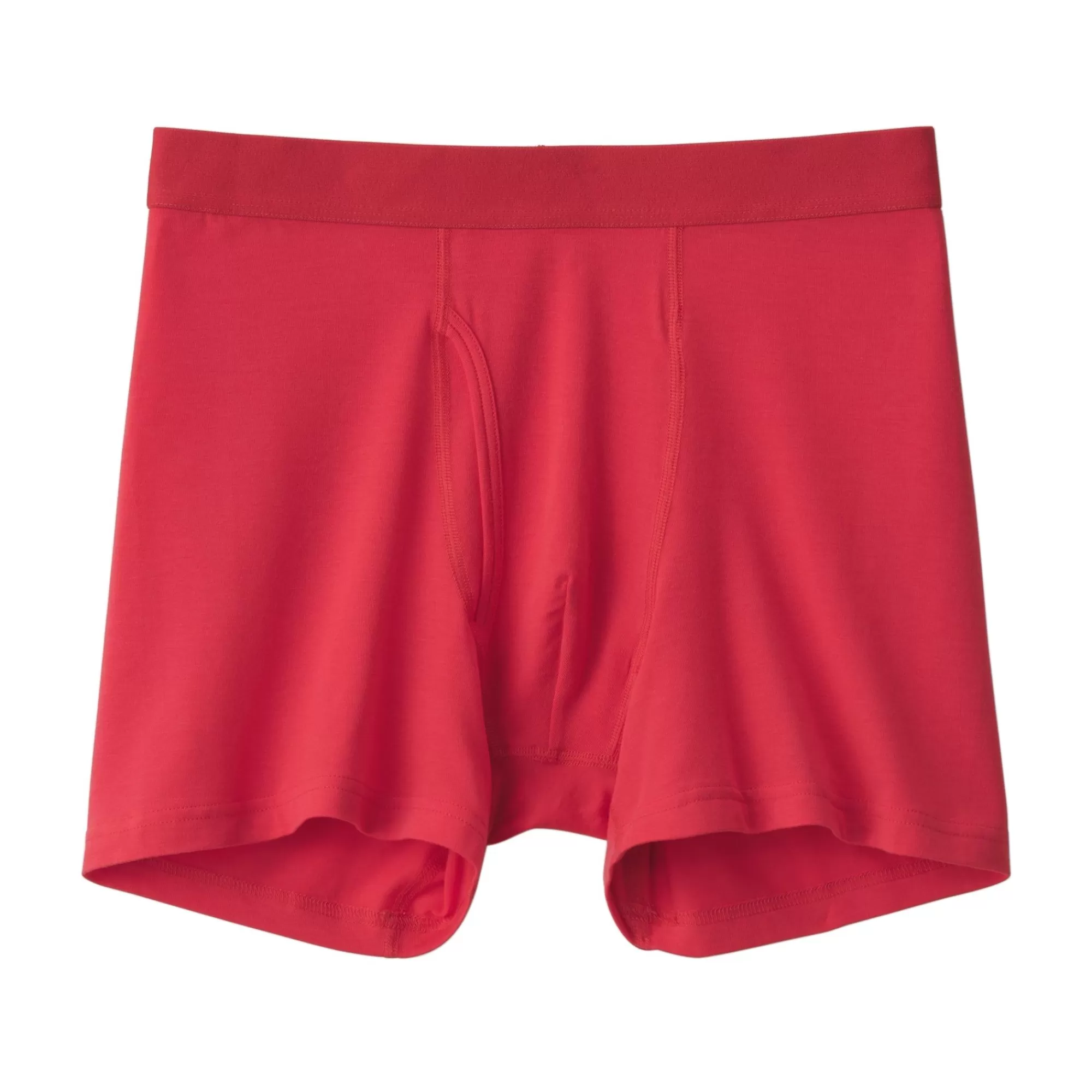 MUJI Men'S Smooth Front Open Boxer Brief Cheap