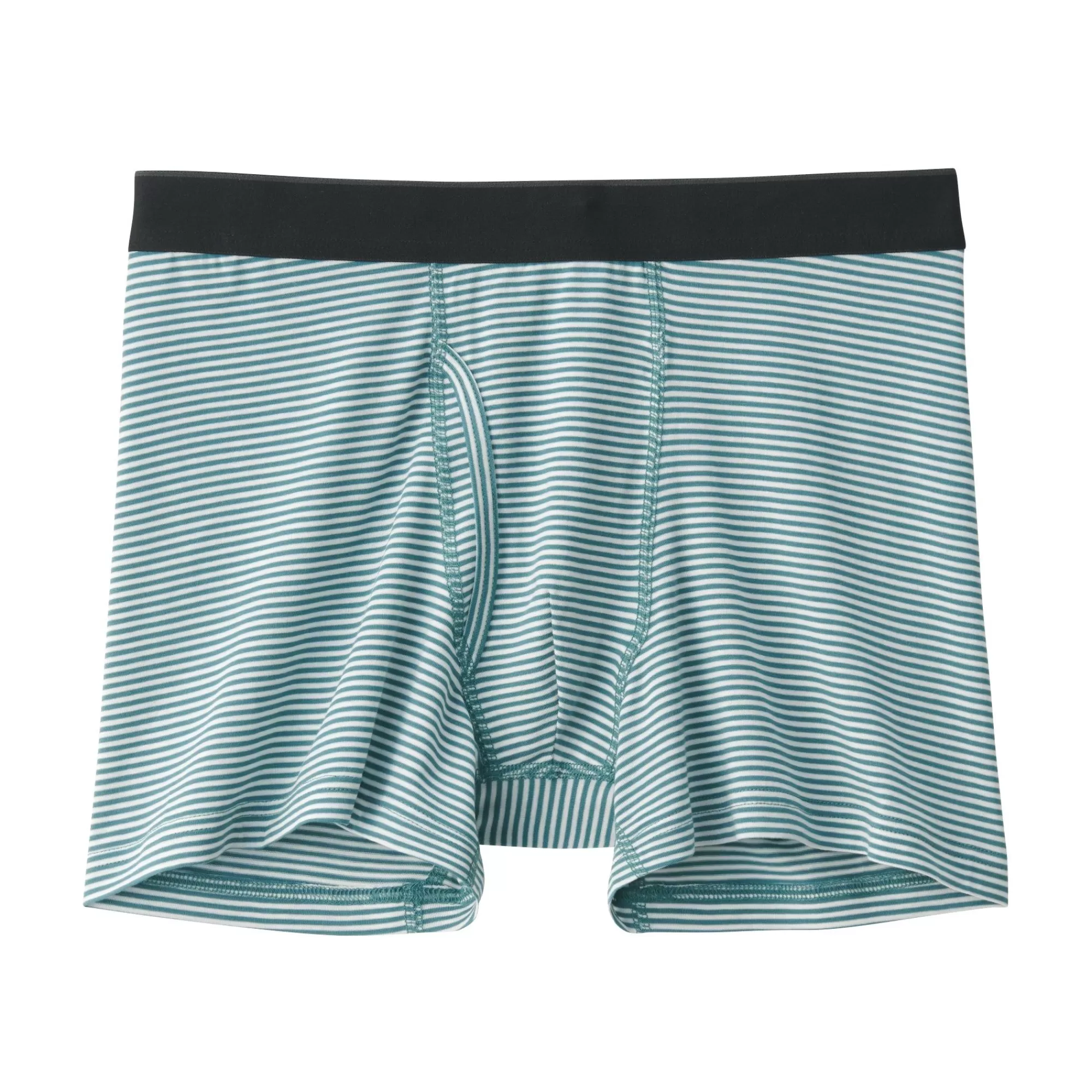 MUJI Men'S Smooth Front Open Boxer Brief Fashion