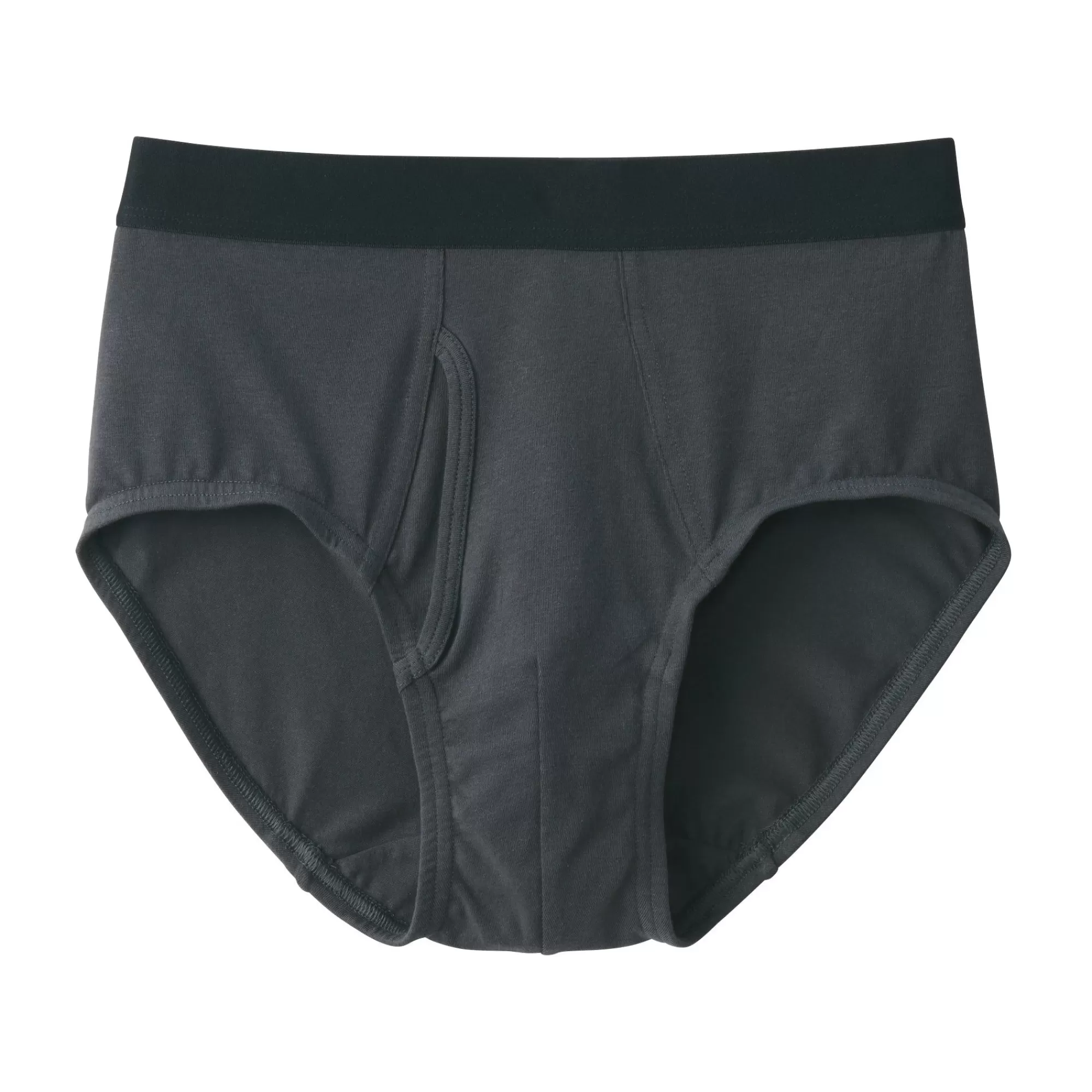 MUJI Men'S Stretch Jersey Front Open Brief Best