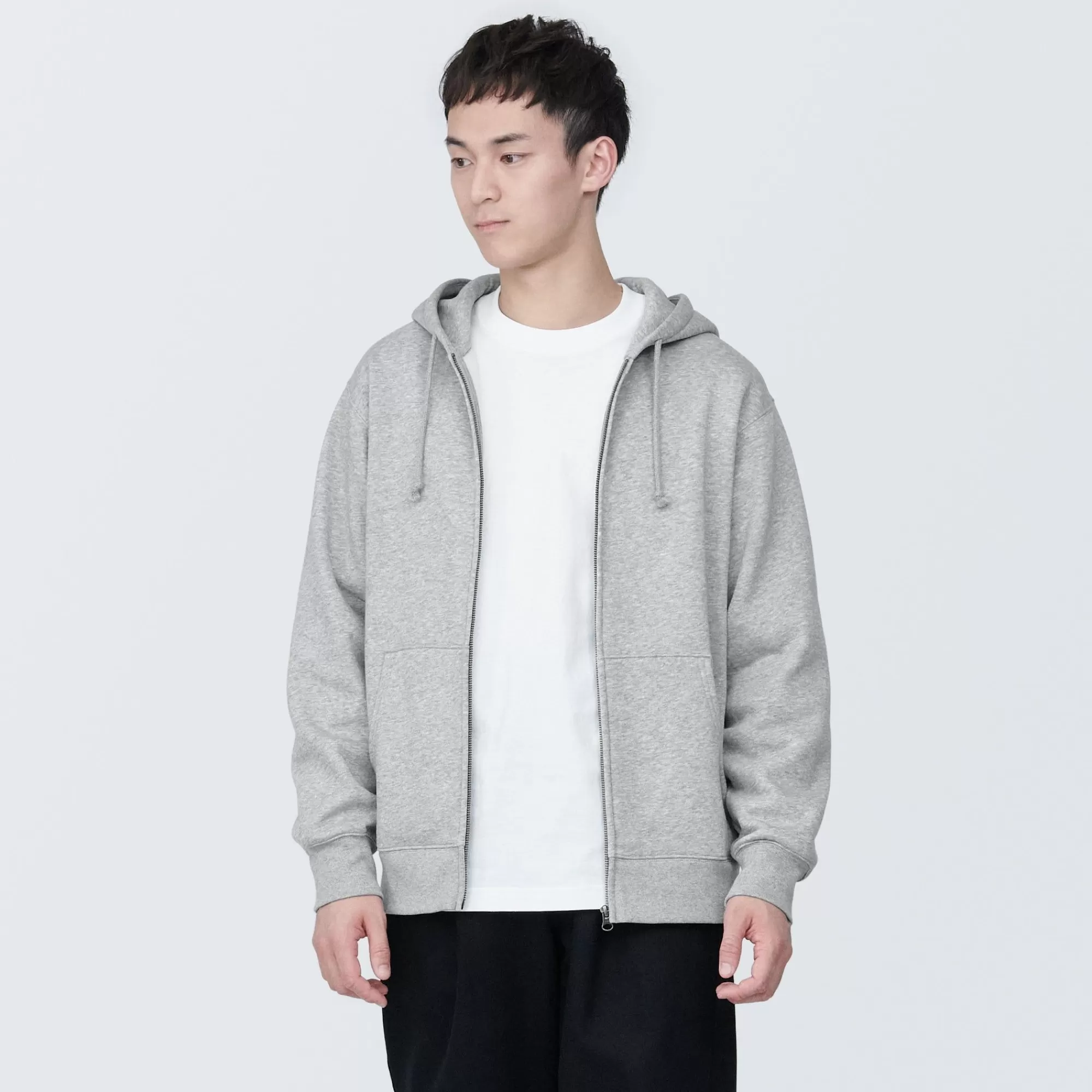 MUJI Men'S Sweatshirt Zip-Up Hoodie Best Sale