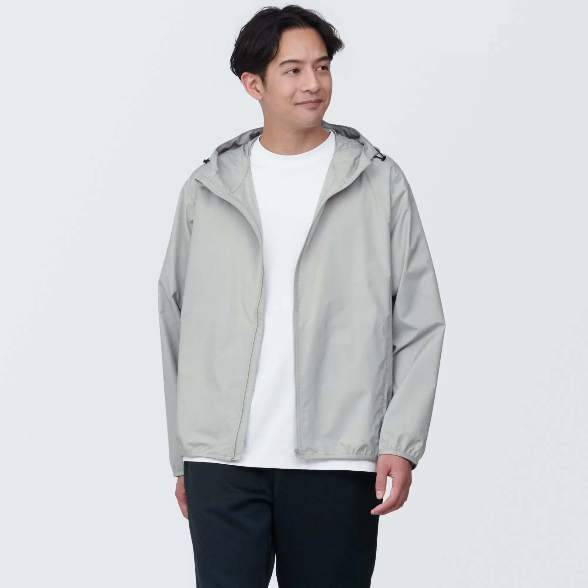 MUJI Men'S Water Repellent Pocketable Parka New