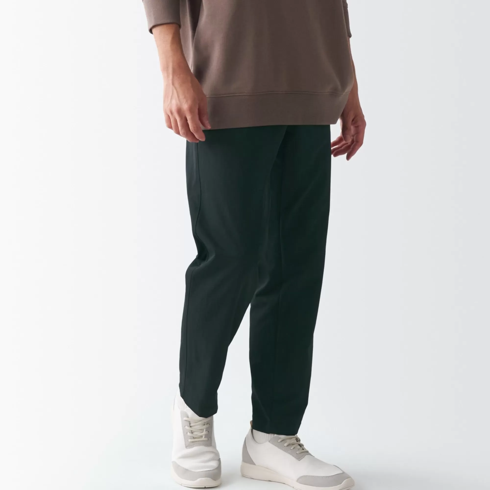 MUJI Men'S Water Repellent Tapered Pants Flash Sale