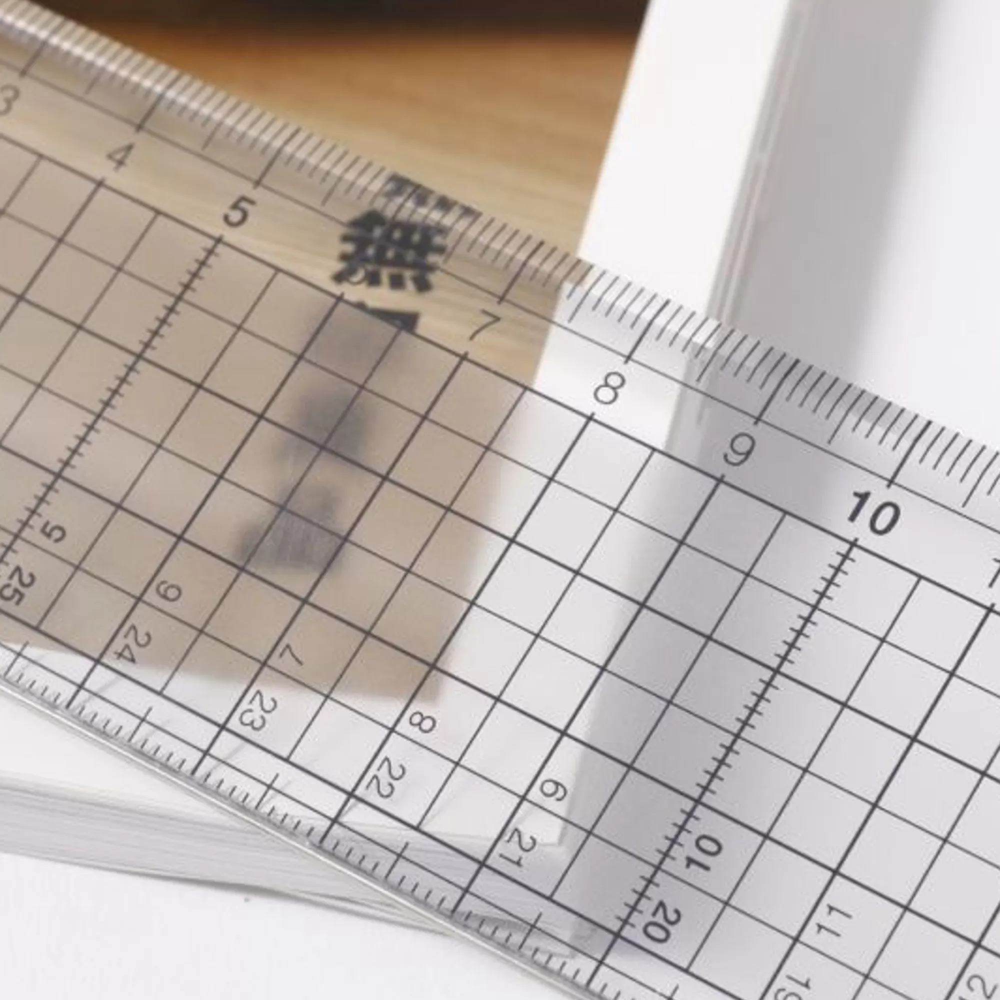 MUJI Nonslip Cutting Ruler Fashion