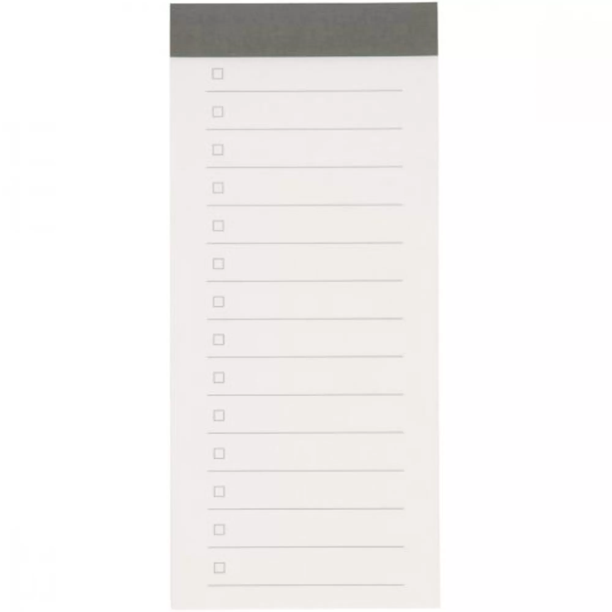 MUJI Planting Tree Paper Check List Shop