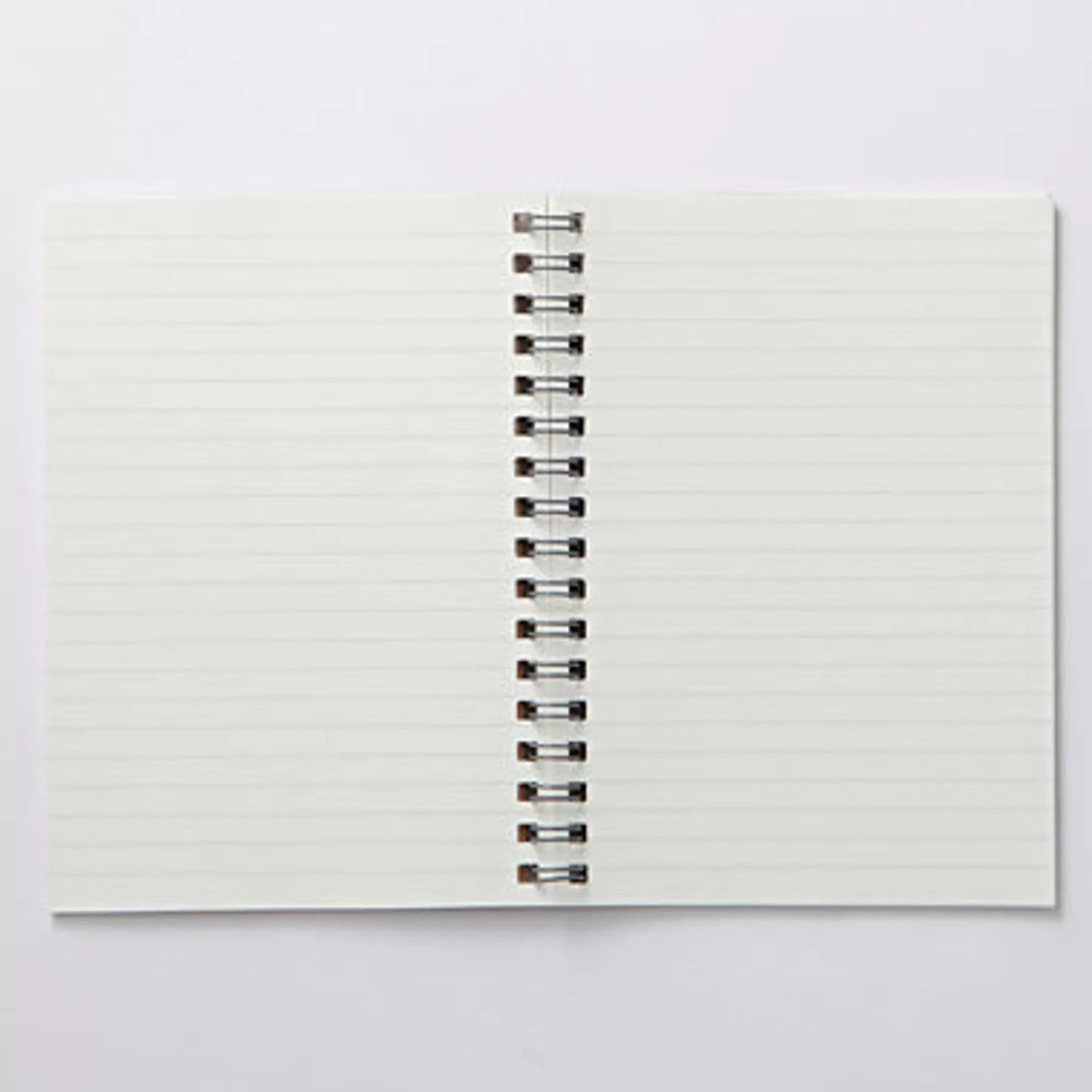 MUJI Planting Tree Paper Double Ringed Notebook A6 Beige Best