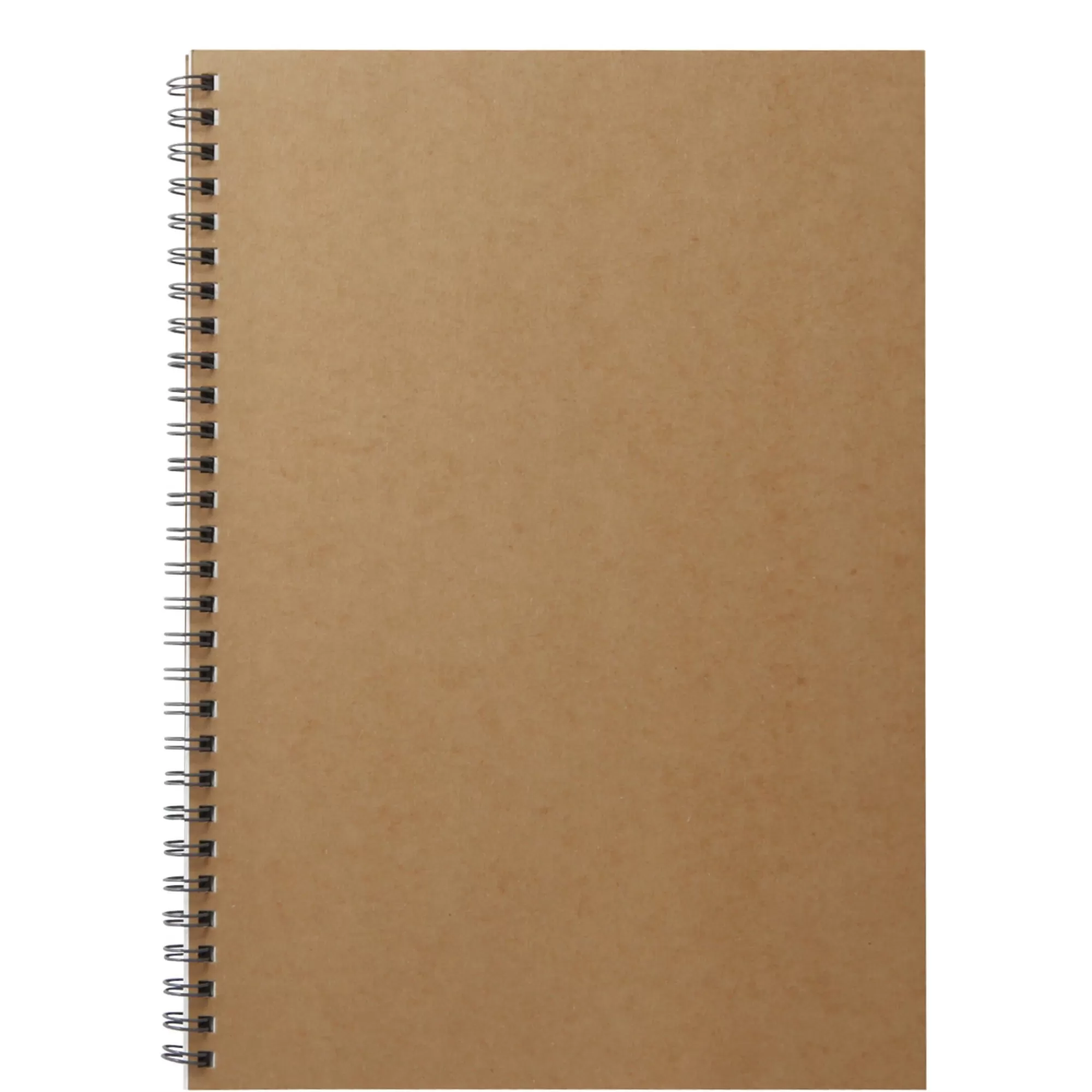 MUJI Planting Tree Paper Double Ringed Ruled Notebook Beige Hot