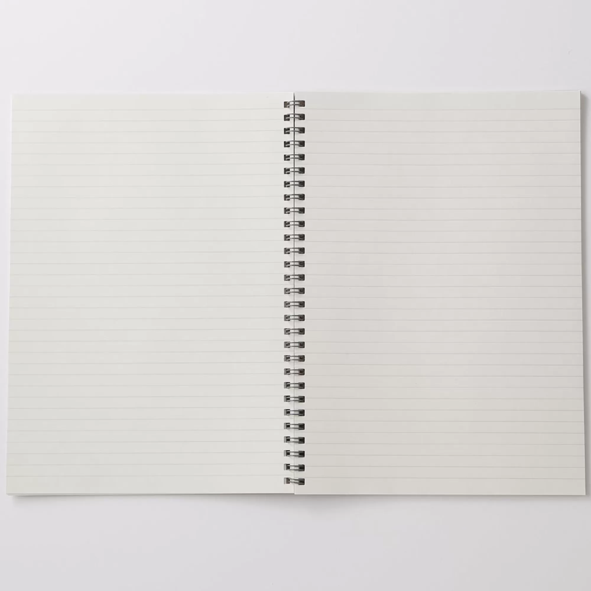 MUJI Planting Tree Paper Double Ringed Ruled Notebook Beige Hot