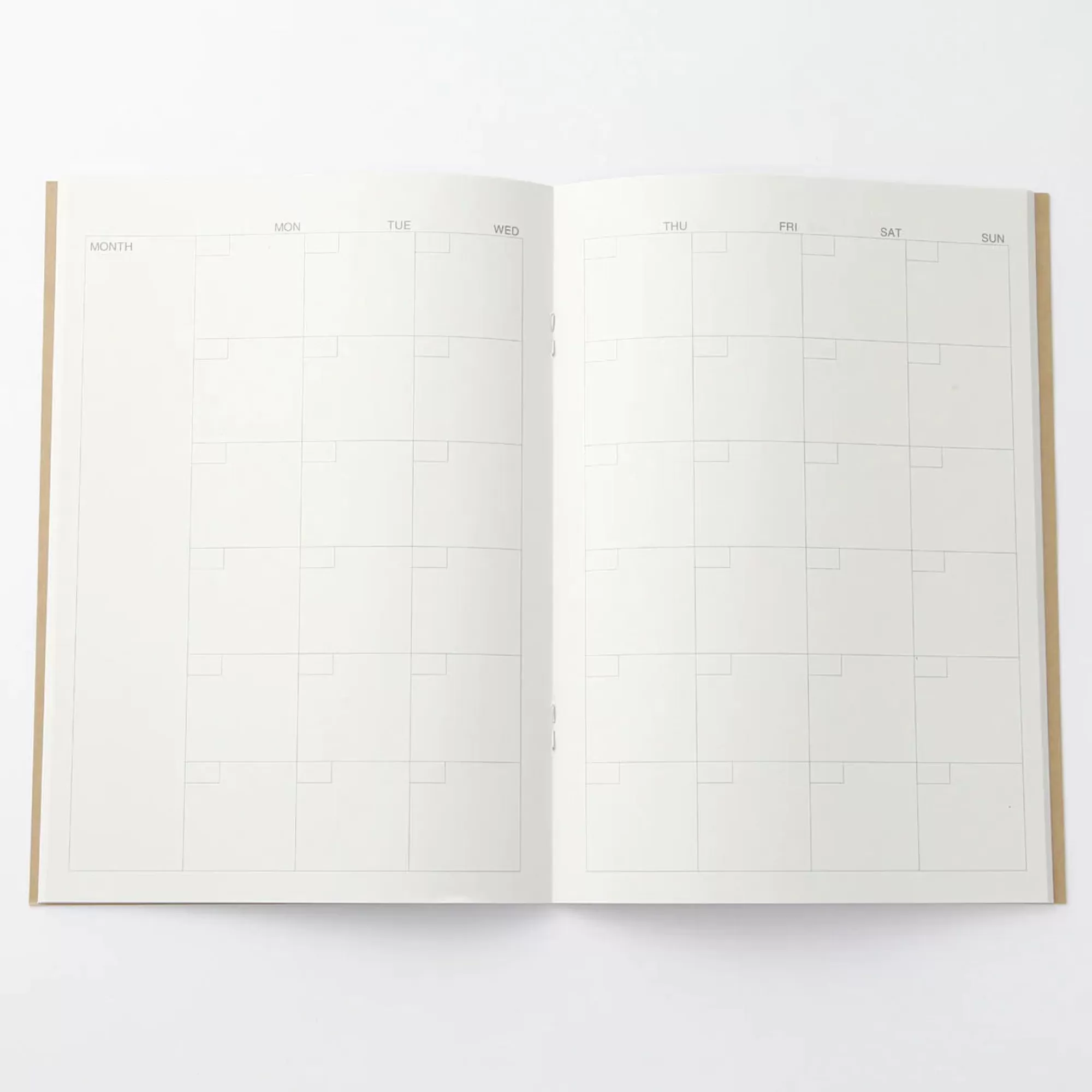 MUJI Recycled Paper Monthly Planner Clearance