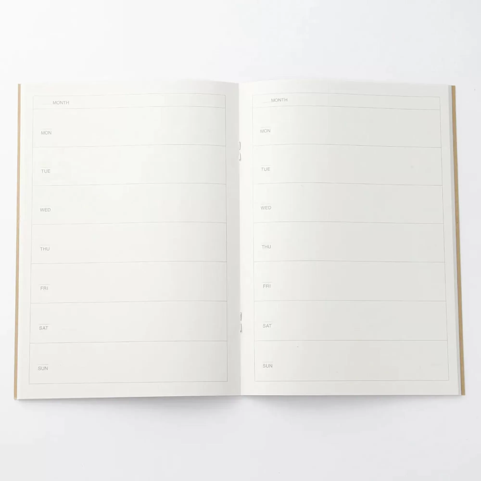 MUJI Recycled Paper Weekly Planner Cheap