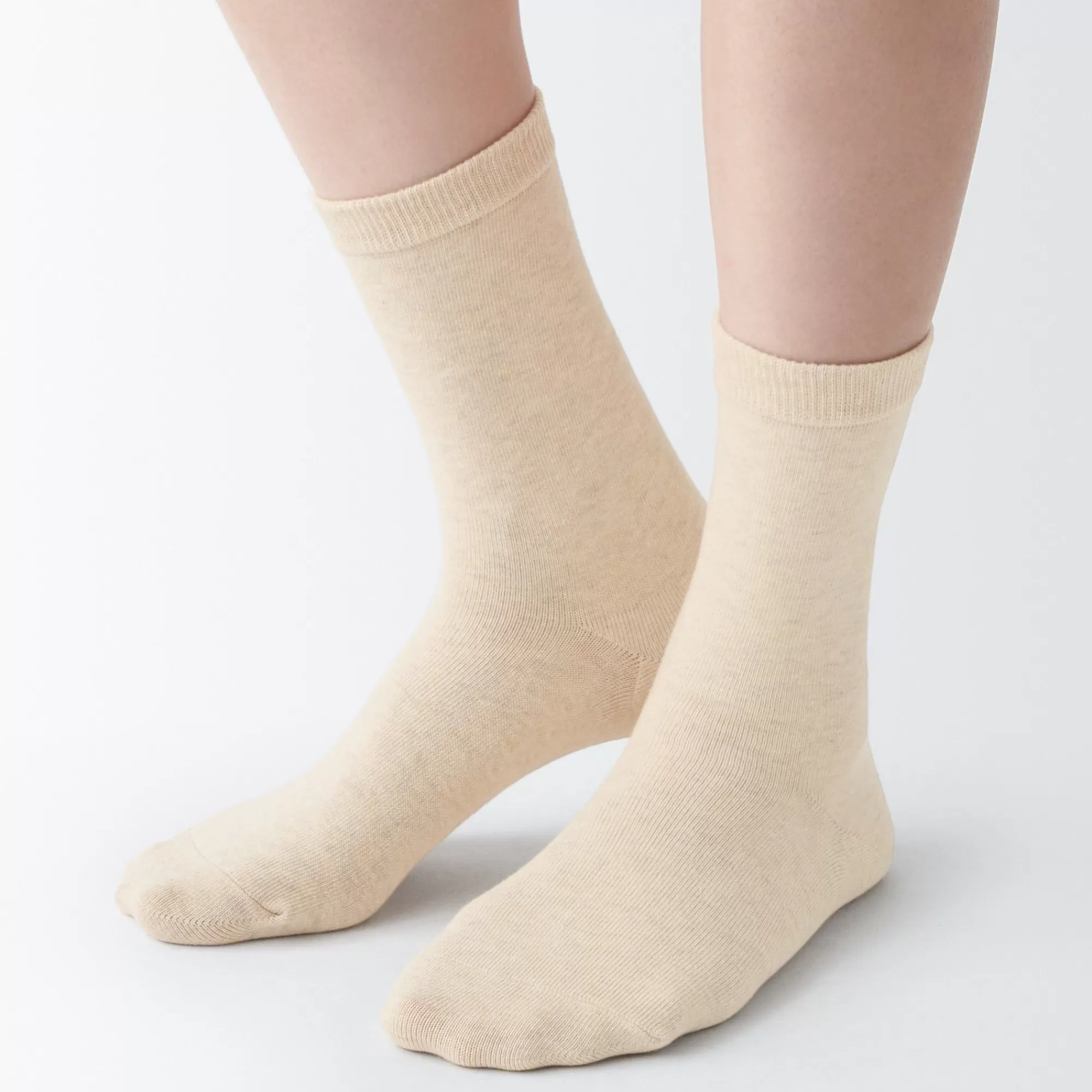 MUJI Right Angle 3 Layer Loose Top Socks Shop