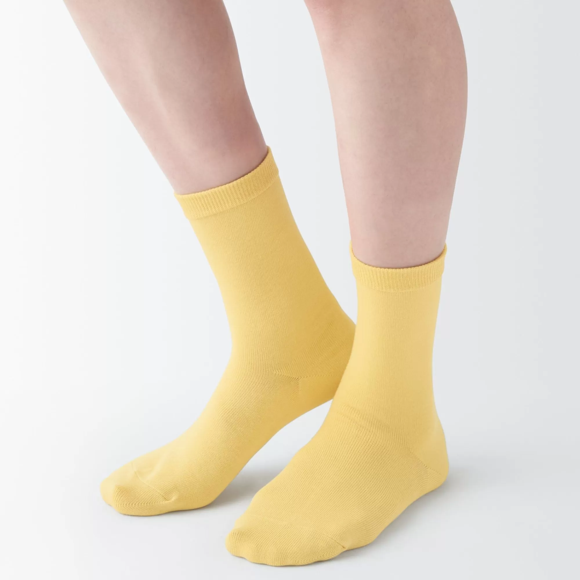 MUJI Right Angle 3 Layer Loose Top Socks Cheap