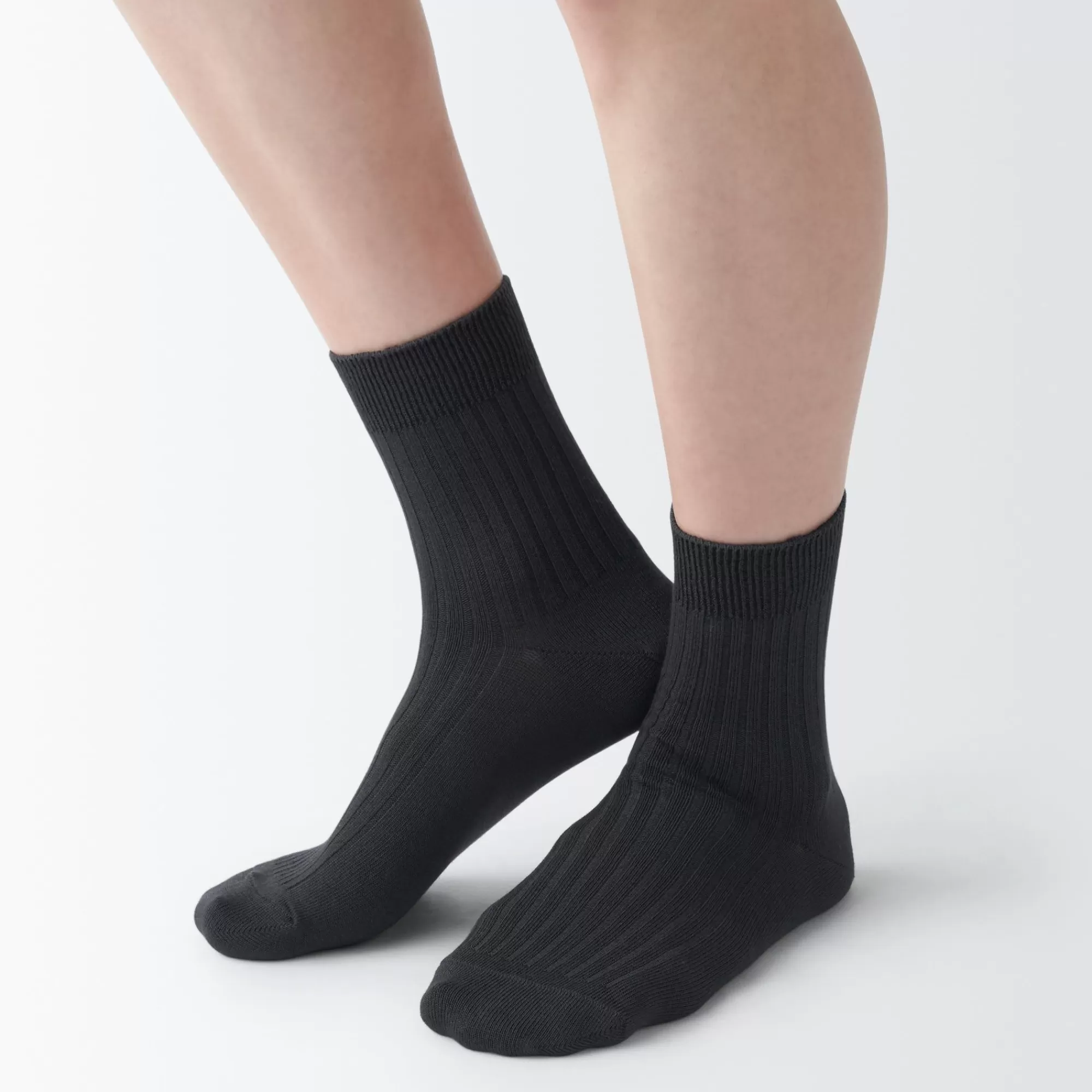 MUJI Right Angle Loose Top Short Socks Discount